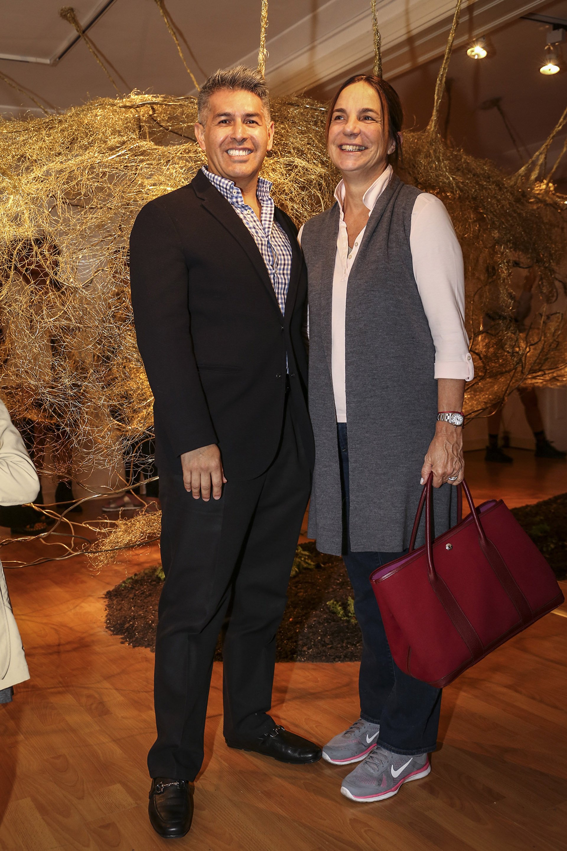Daniel Ozan y María Blaquier