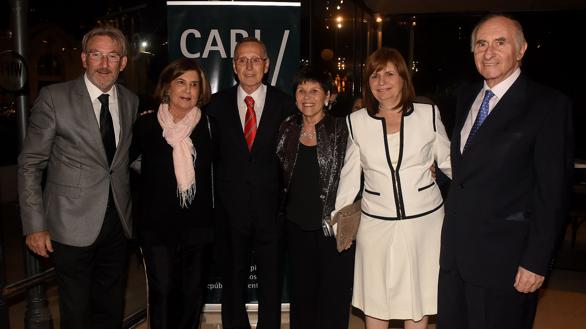 Guillermo Yanco, Inés Pertiné, Adalberto Rodríguez Giavarini, Susana Pestana, Patricia Bullrich y Fernando De la Rúa