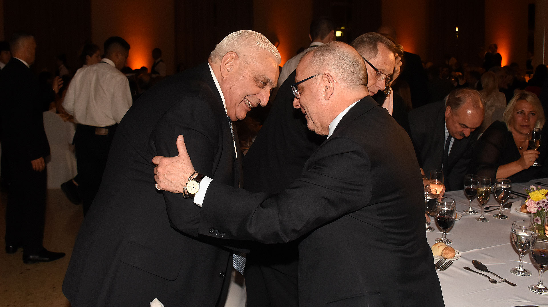 Adelmo Gabbi y Jorge Faurie