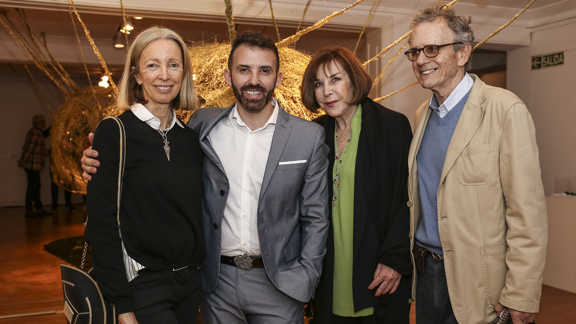 Maita Sánchez Barrenechea, Marcelo Toledo, Norma Buhar y Buby García Calvo