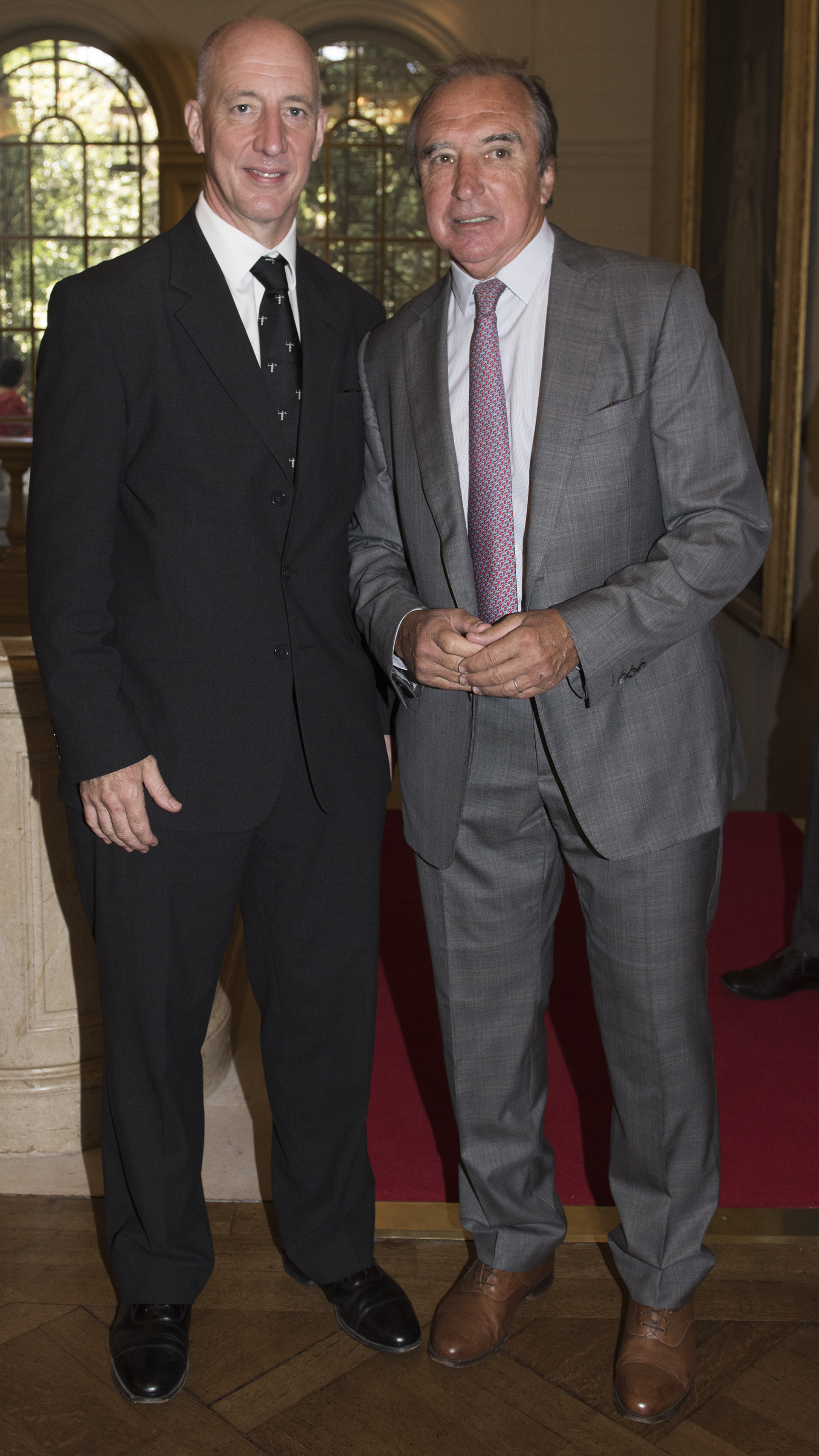 Mark Kent y Hugo Porta, histórico jugador de Los Pumas