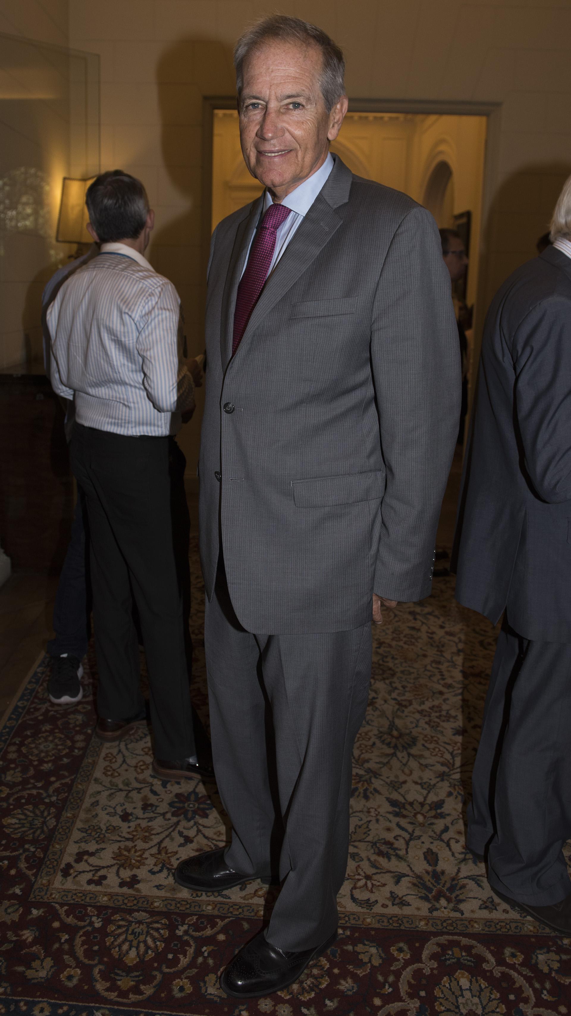 Julián Rooney, presidente de la Cámara de Comercio Argentino Británica