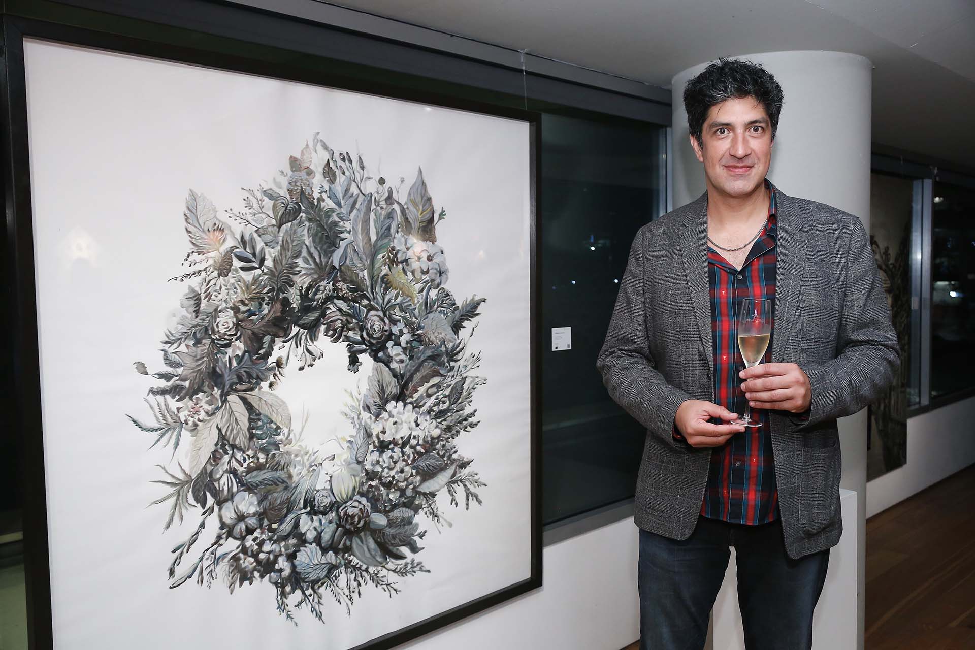 El artista Fernando Brizuela