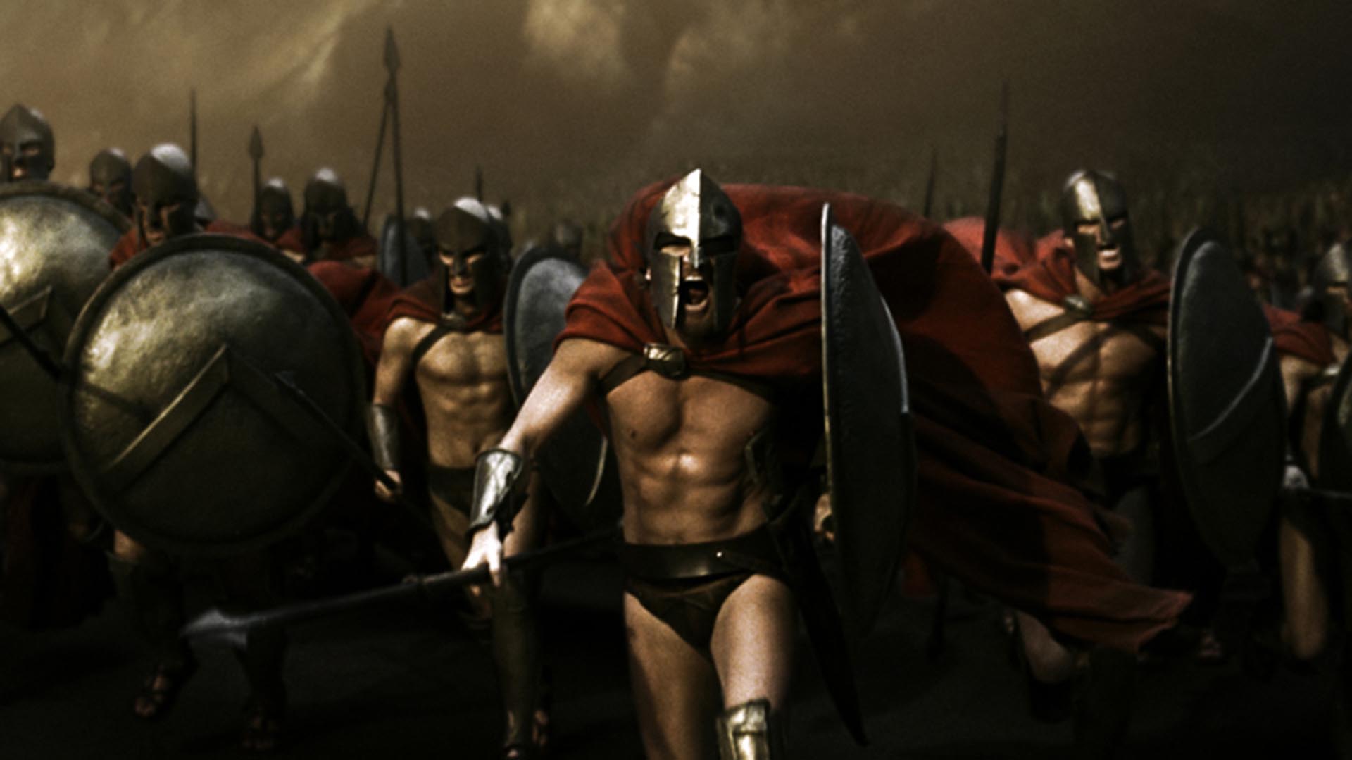 La película estadounidense 300 fue la segunda más vista del 2007