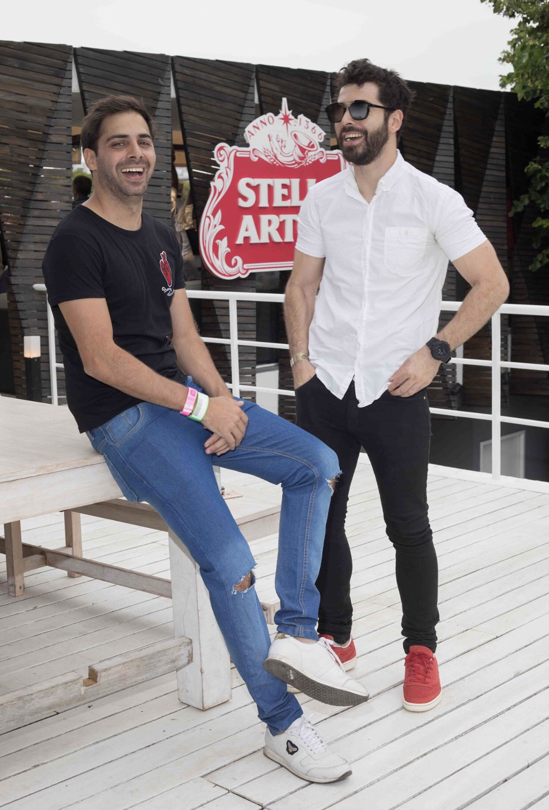 Grego Rossello y Nazareno Casero