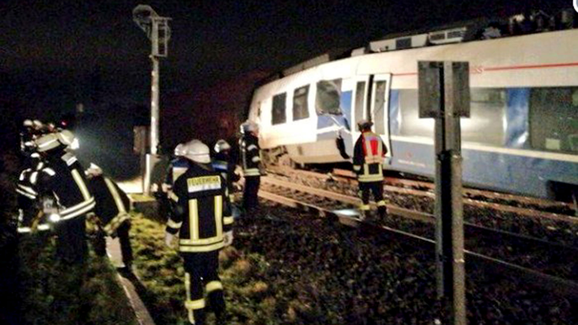 Las primeras imágenes del incidente