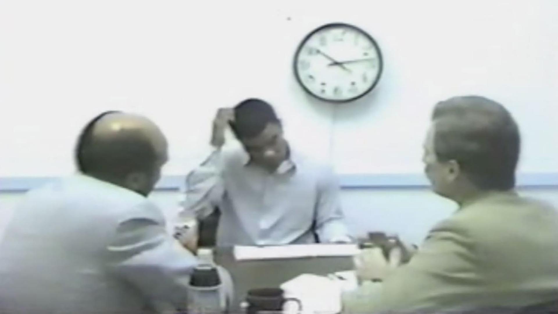 Captura del video de la policía en el caso de Catherine Fuller