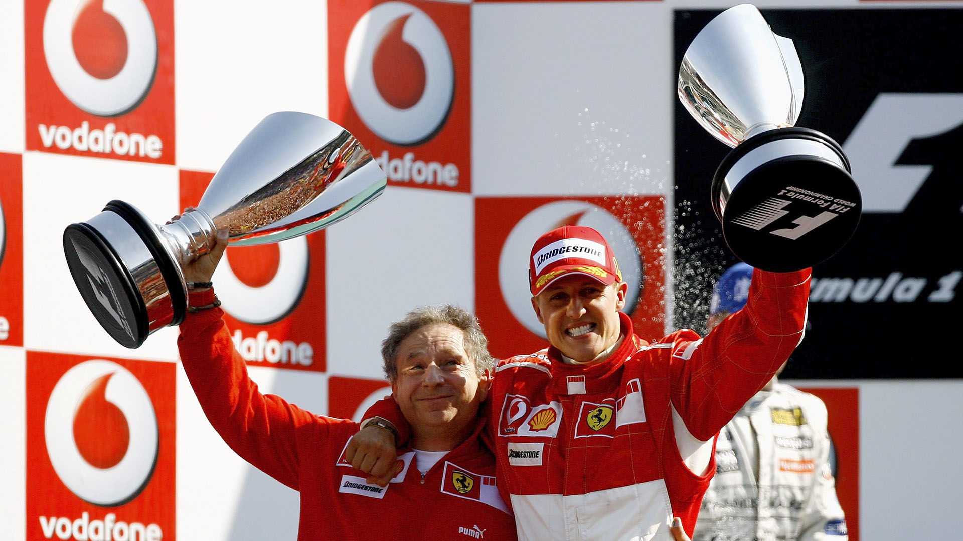 Schumi y Todt en las épocas gloriosas (Getty)