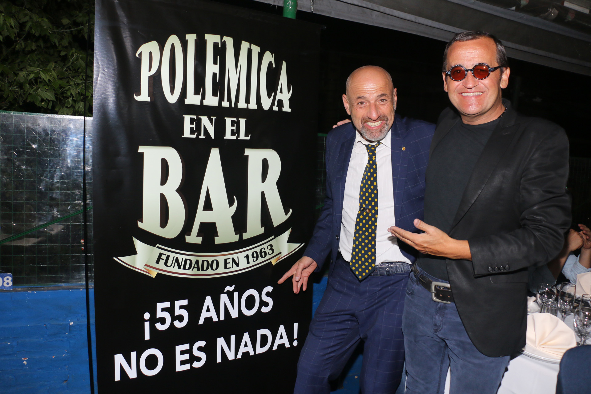 Gustavo Sofovich y Álvaro Navia