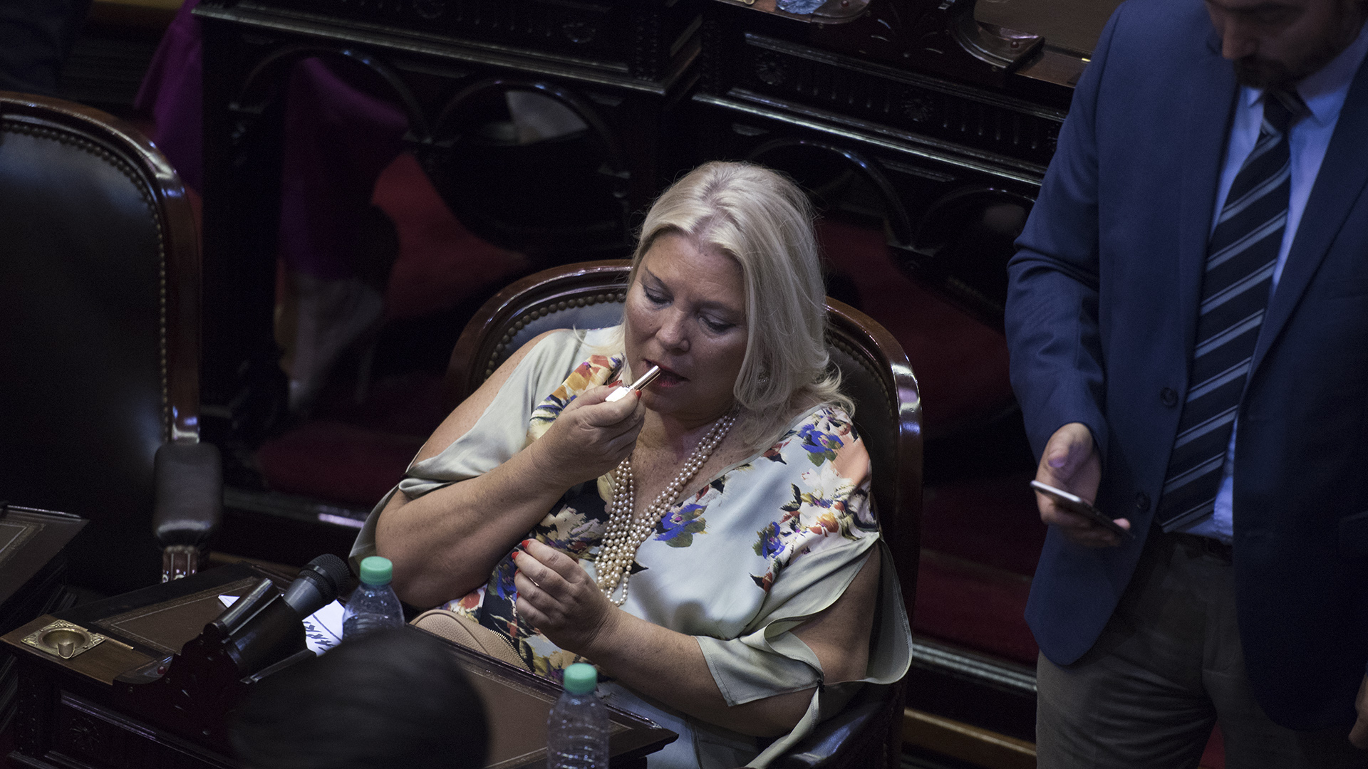 La diputada de Cambiemos Elisa Carrió