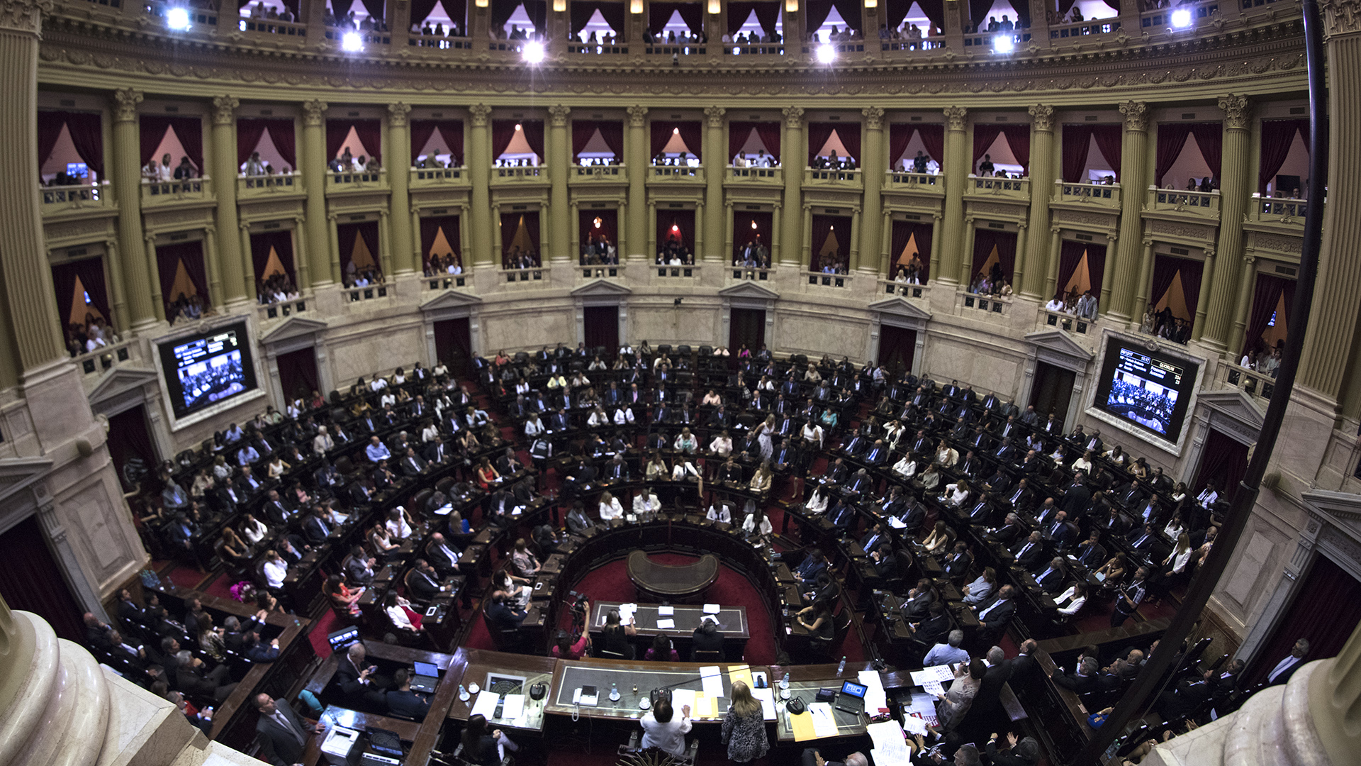 El FPV será la primera fuerza opositora en el recinto (Adrián Escandar)