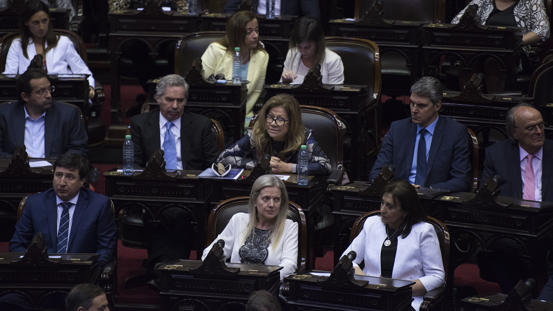 Los legisladores del bloque Federal Unidos por una Nueva Argentina
