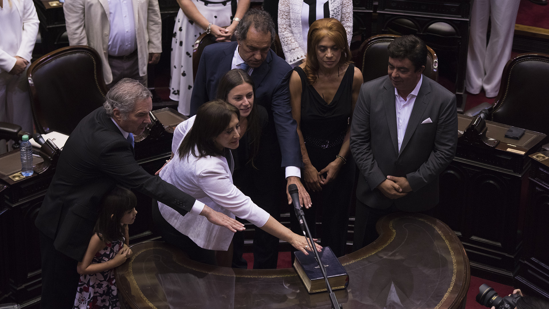 Diputados del kirchnerismo y el massismo