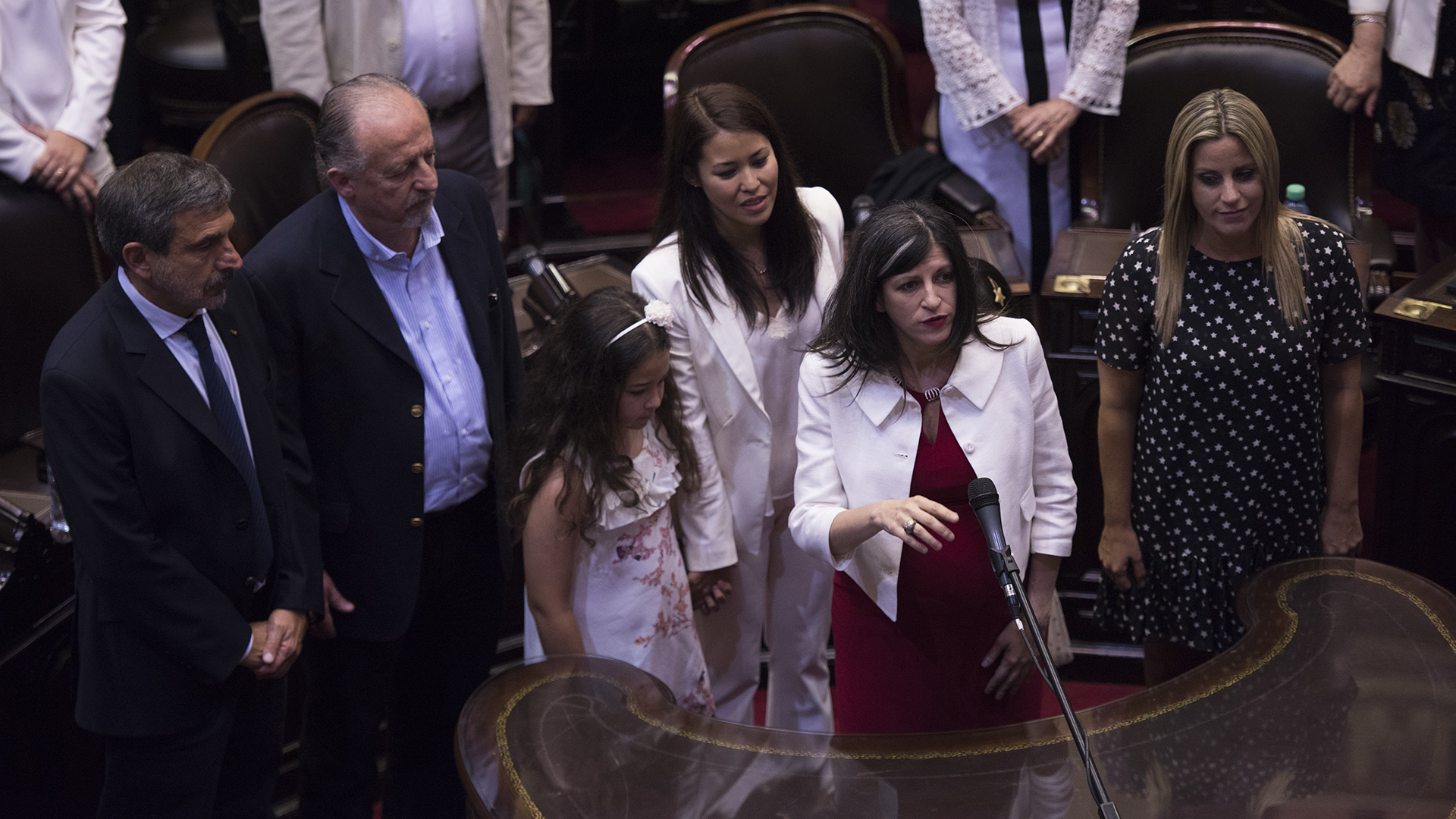 La diputada del FPV Fernanda Vallejos
