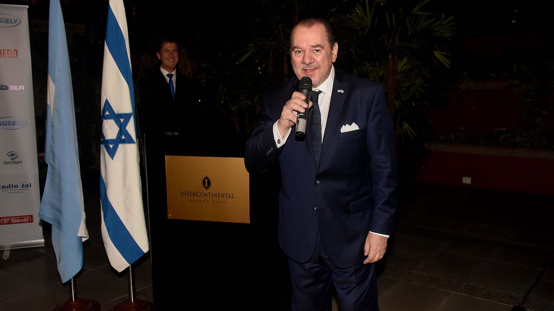 El presidente de la Cámara de Comercio Argentino Israelí, Mario Montoto