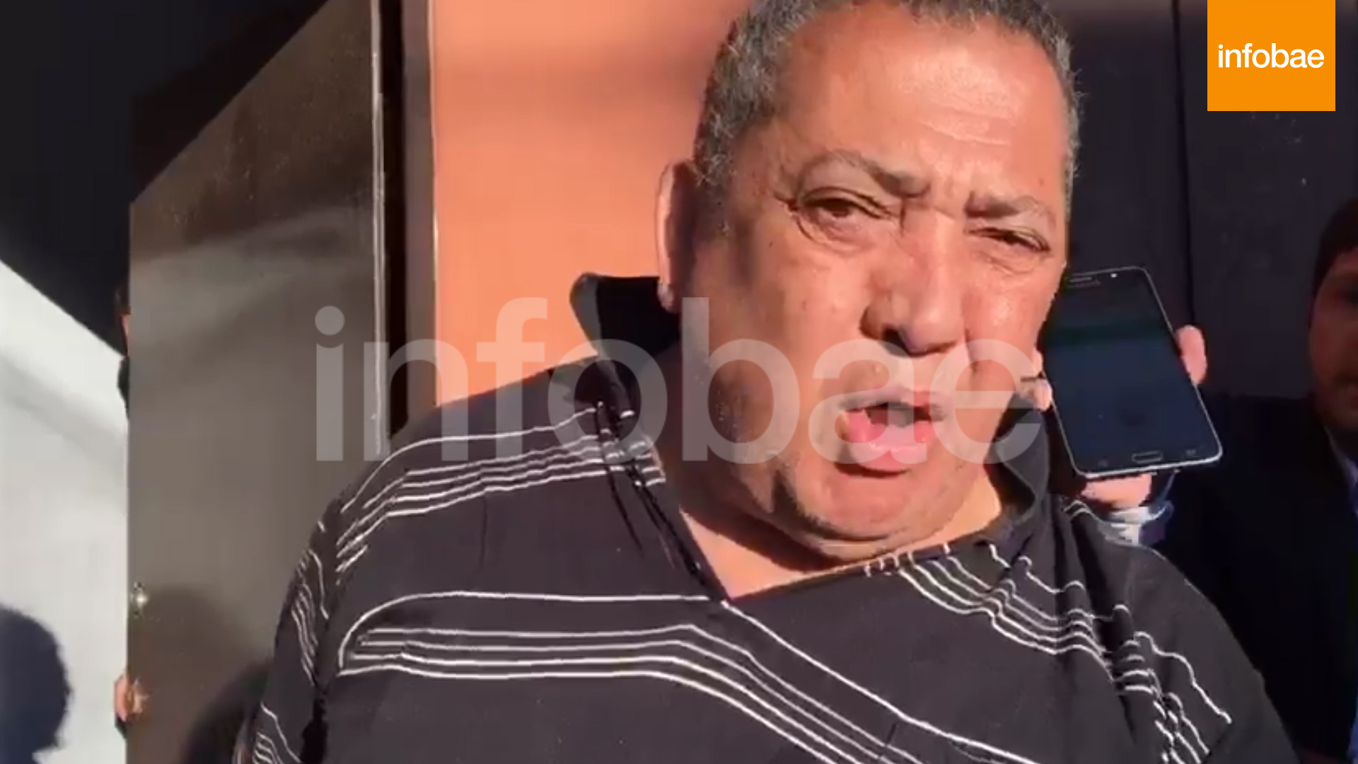 VIDEO: el momento en el que la policía detiene a Luis D'Elía