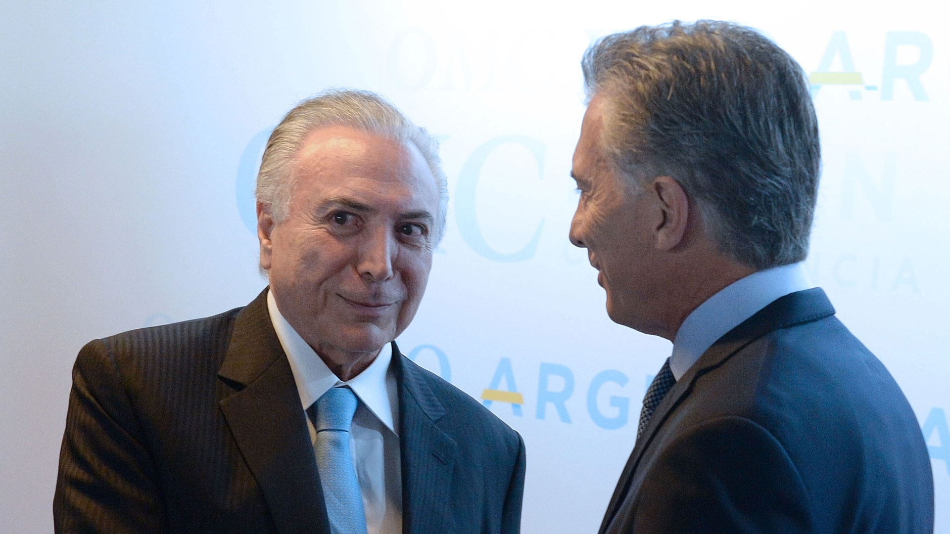 Temer fue uno de los mandatarios que participó de la jornada de inauguración de la OMC