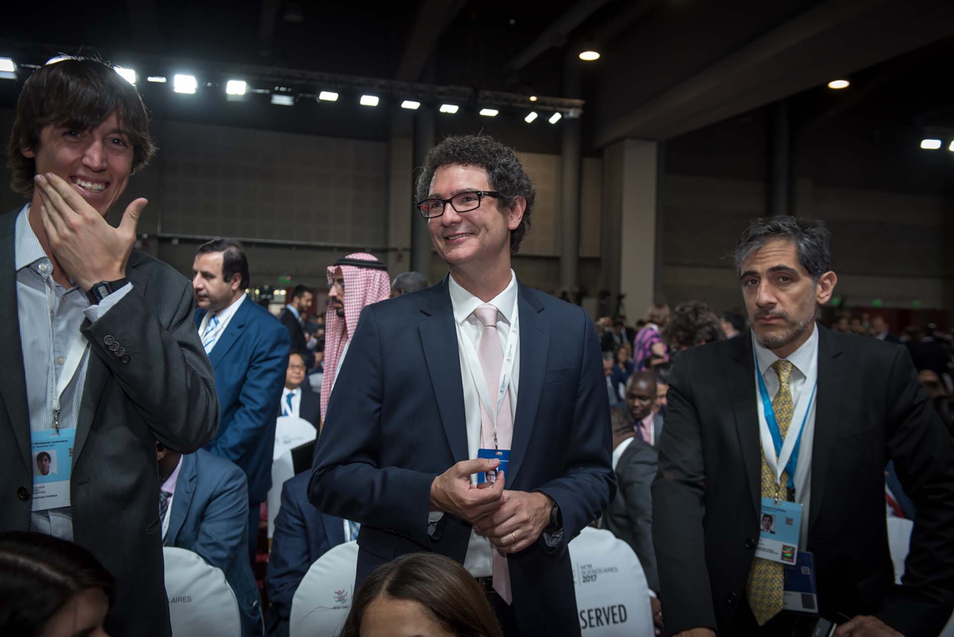 En el centro, Mariano Mayer, secretario de Emprendedores y Pymes de la Nación