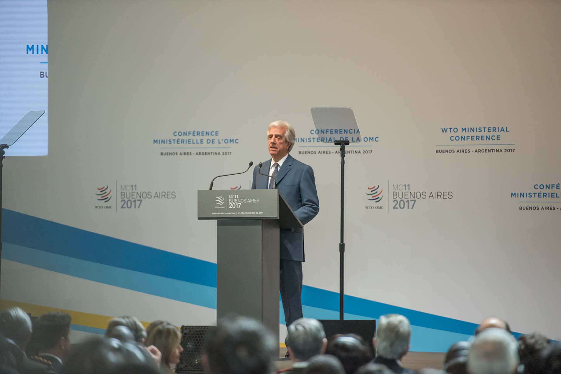 El presidente de Uruguay, Tabaré Vázquez