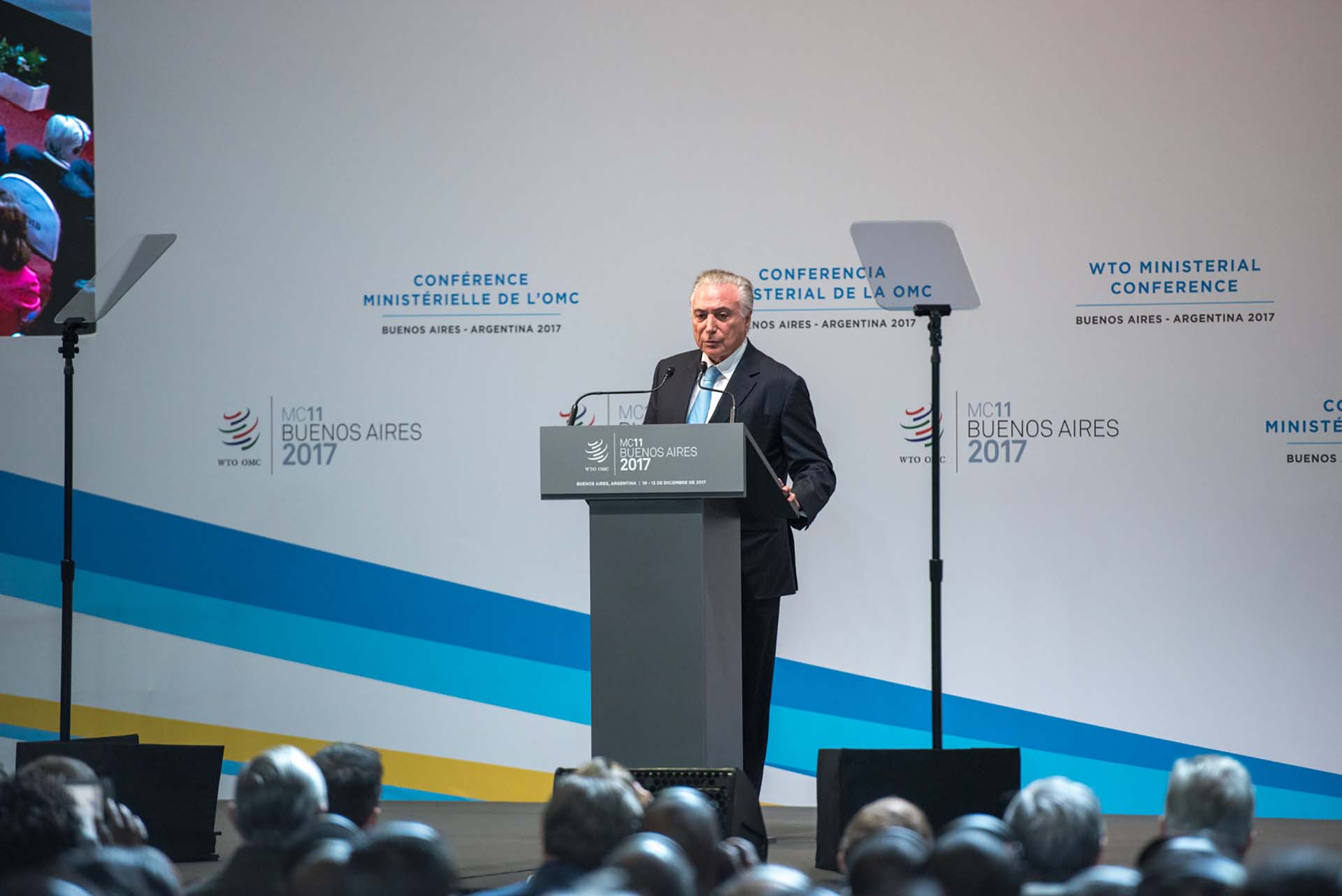 El presidente de Brasil, Michel Temer