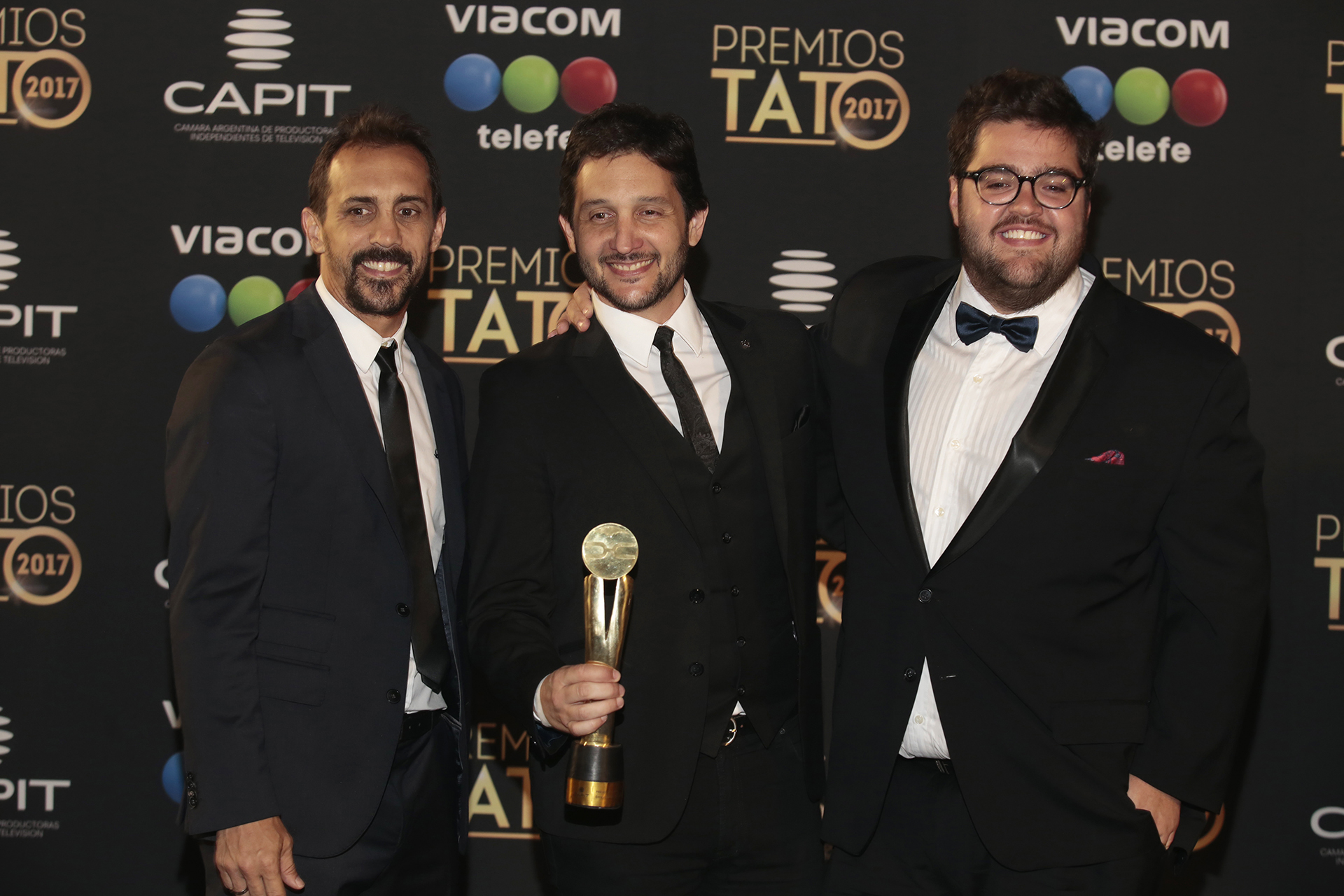 José Chatruc, Germán Paoloski y Darío Barassi