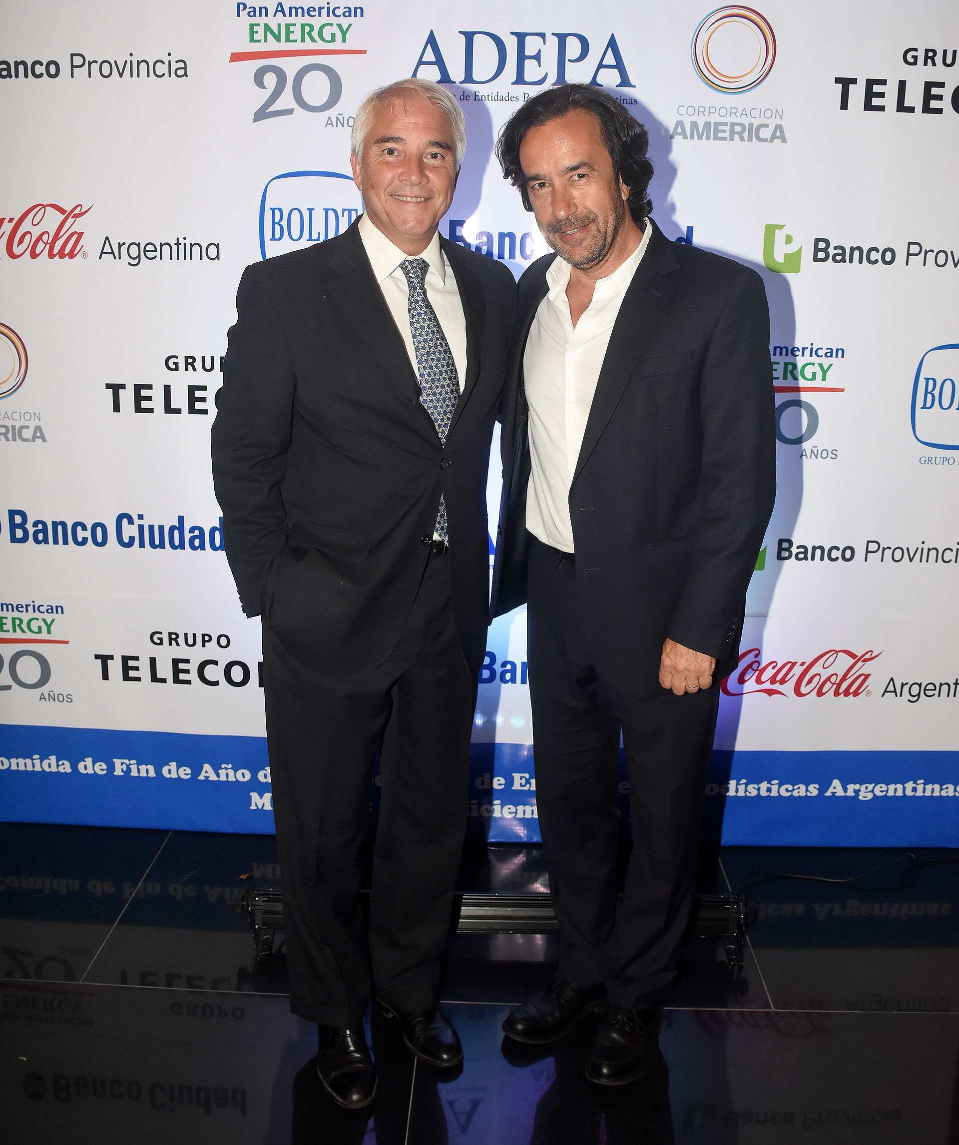 Pablo Deluca, director de Asuntos Institucionales de Infobae, y el secretario de Medios de la provincia de Buenos Aires, Mariano Mohadeb