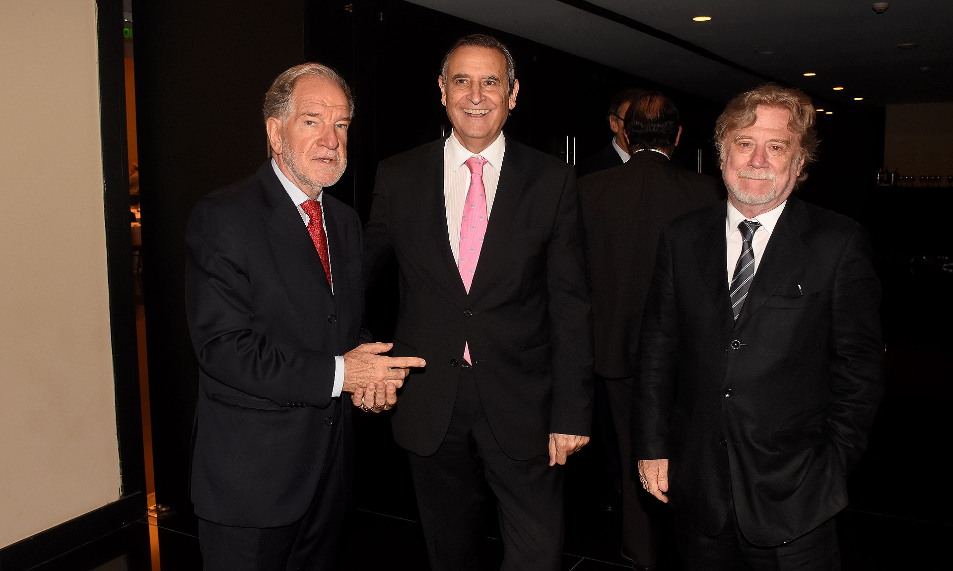 Hector D’Amico, Héctor Aranda y Ricardo Kirschbaum