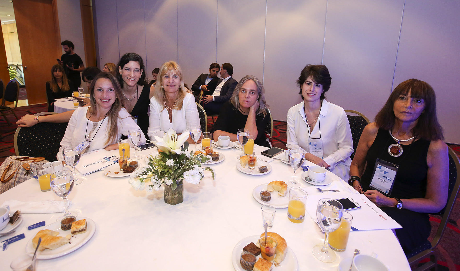 Yamila Tejada -Directora Milbet, Delfina Daglio Ejecución y Desarollo IBM , Inés Durbano- Directora Milbet, Marina Goldenberg Nadia Serra Ar. Asociados, Graciela del Corral Co directora Scholas