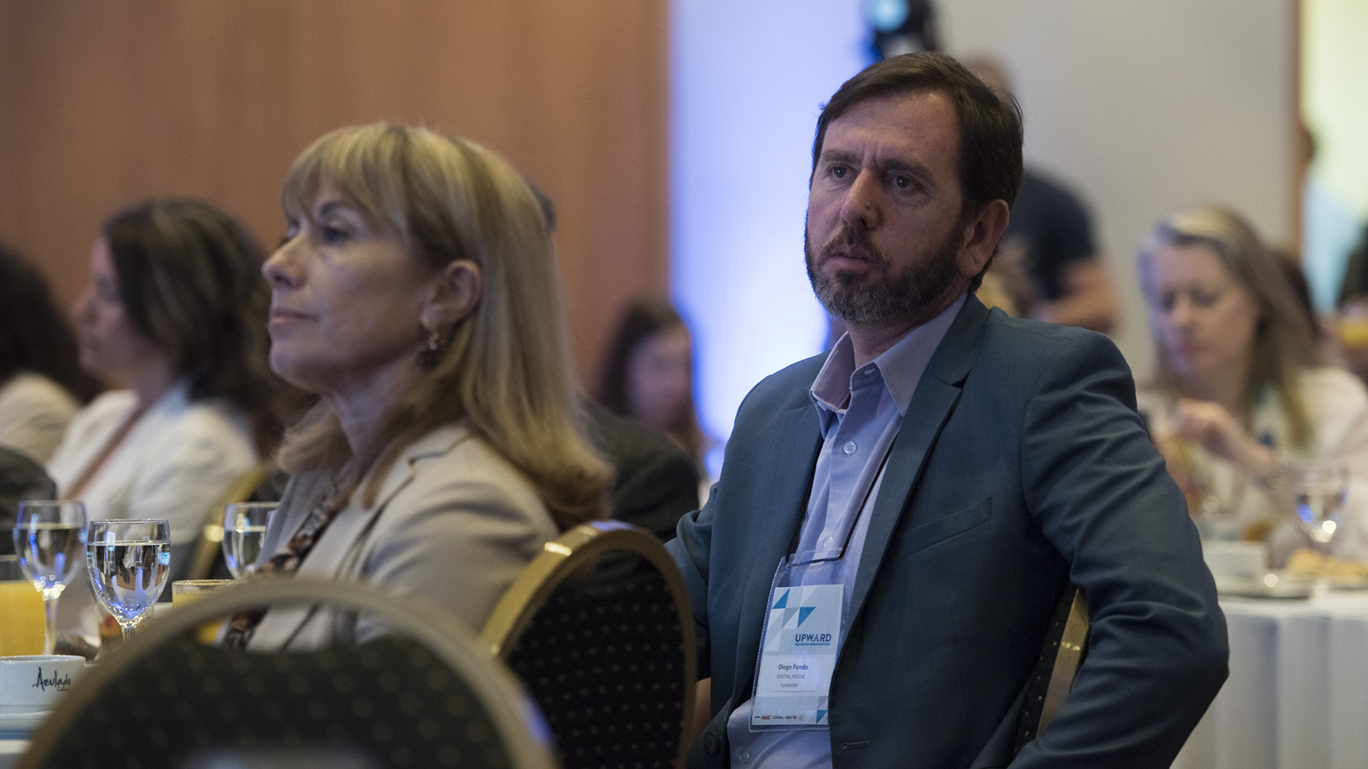 Diego Pando uno de los oradores del evento de cierre de Upward Argentina
