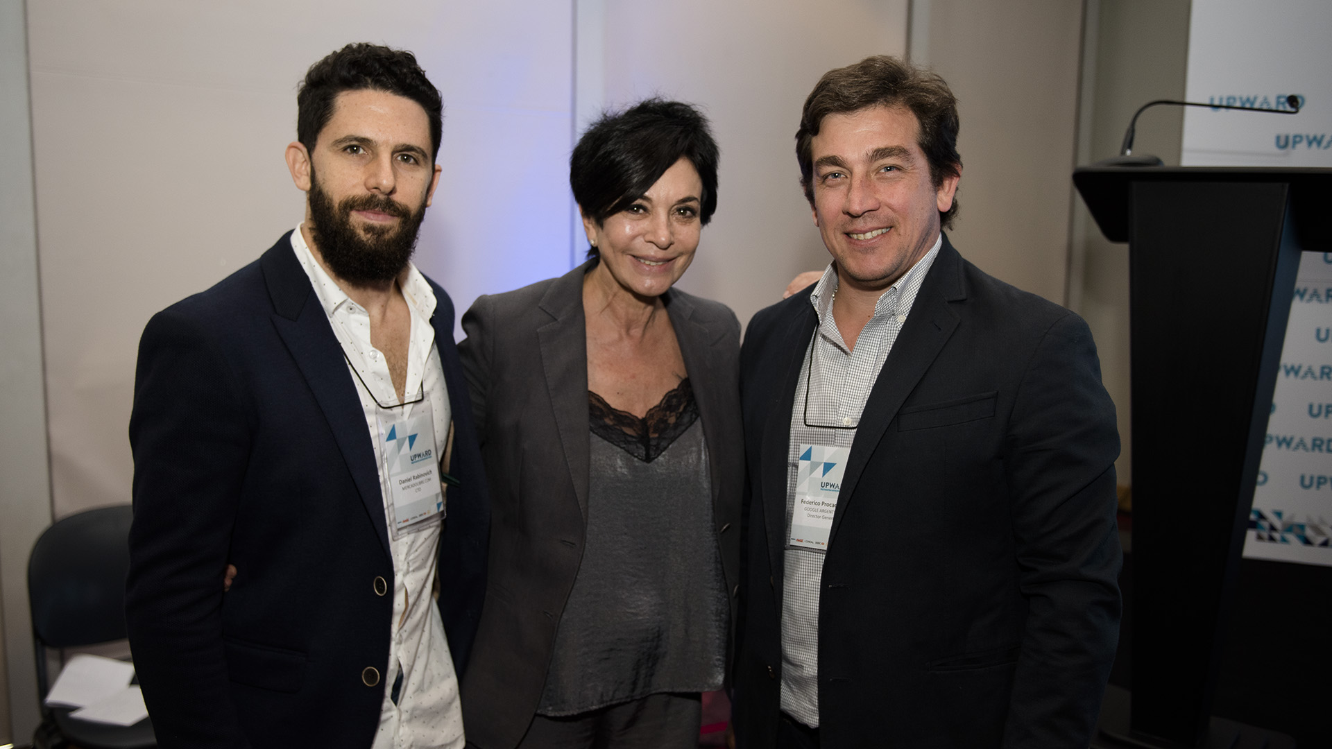 Daniel Rabinovich, Mónica Gutiérrez, Federico Procaccini