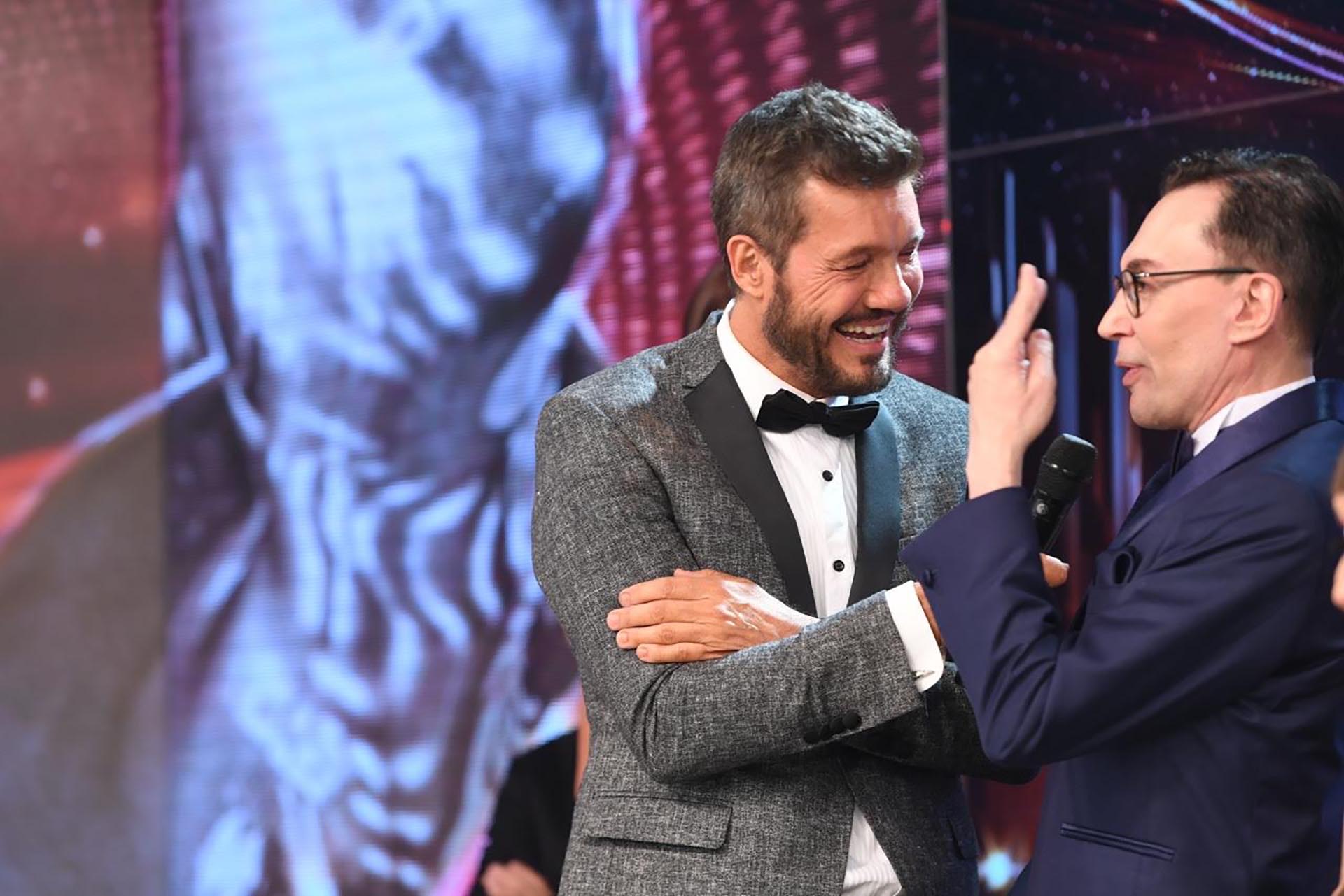 Tinelli con Marcelo Polino