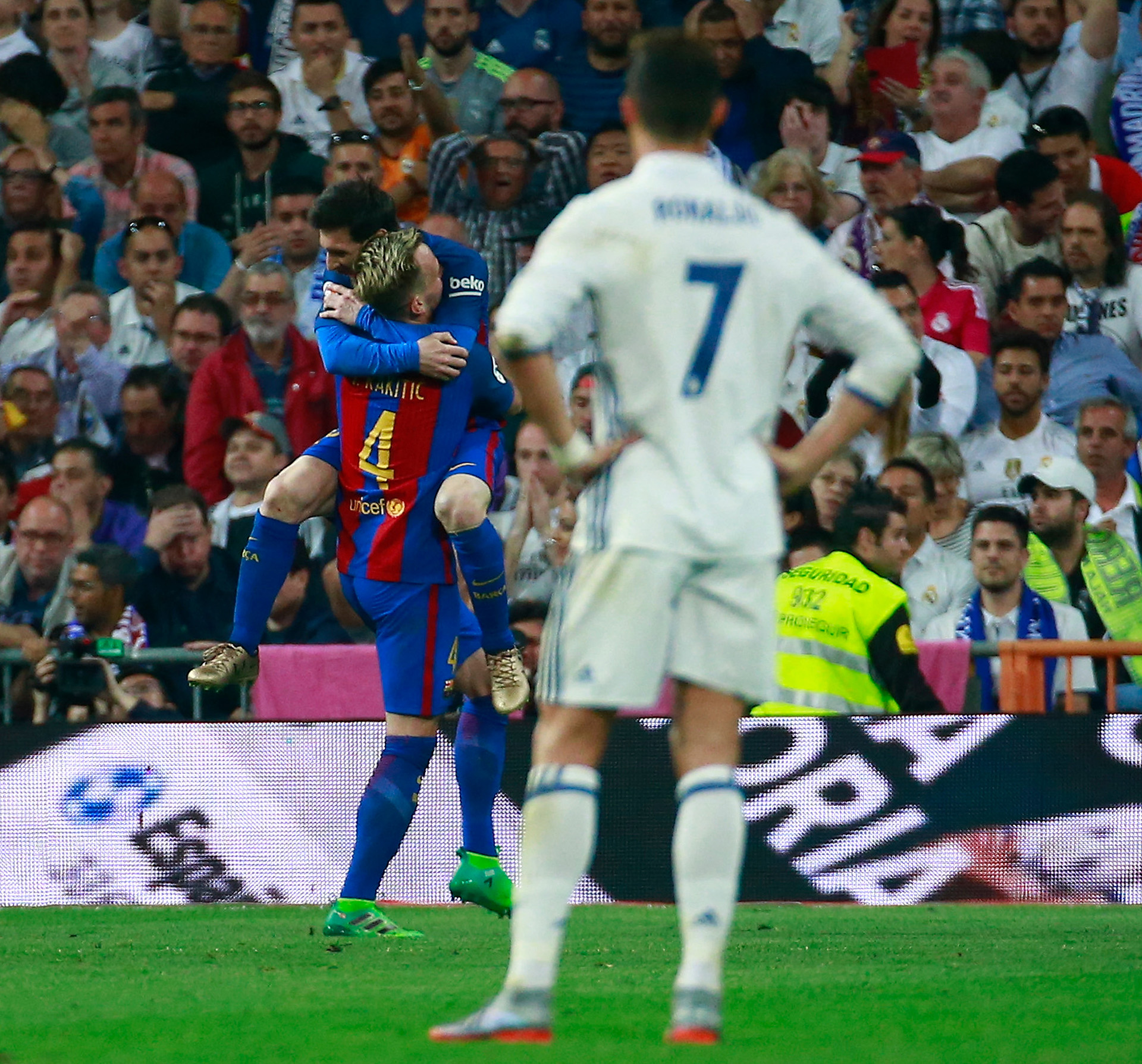 Madrid: en la última temporada, el argentino gritó por duplicado en el Bernabéu (Getty)