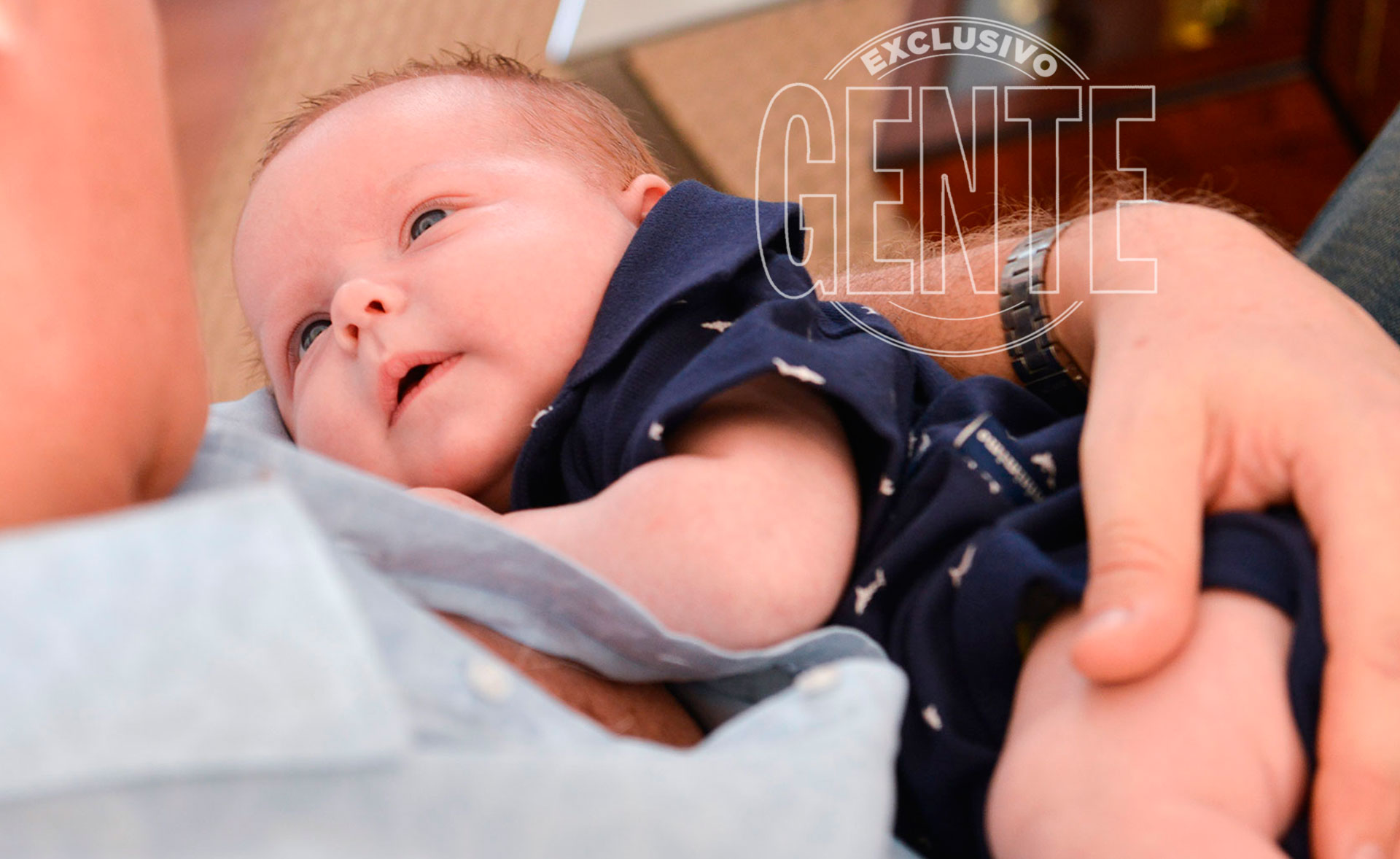 En brazos de Marley Foto: Fabián Uset/GENTE