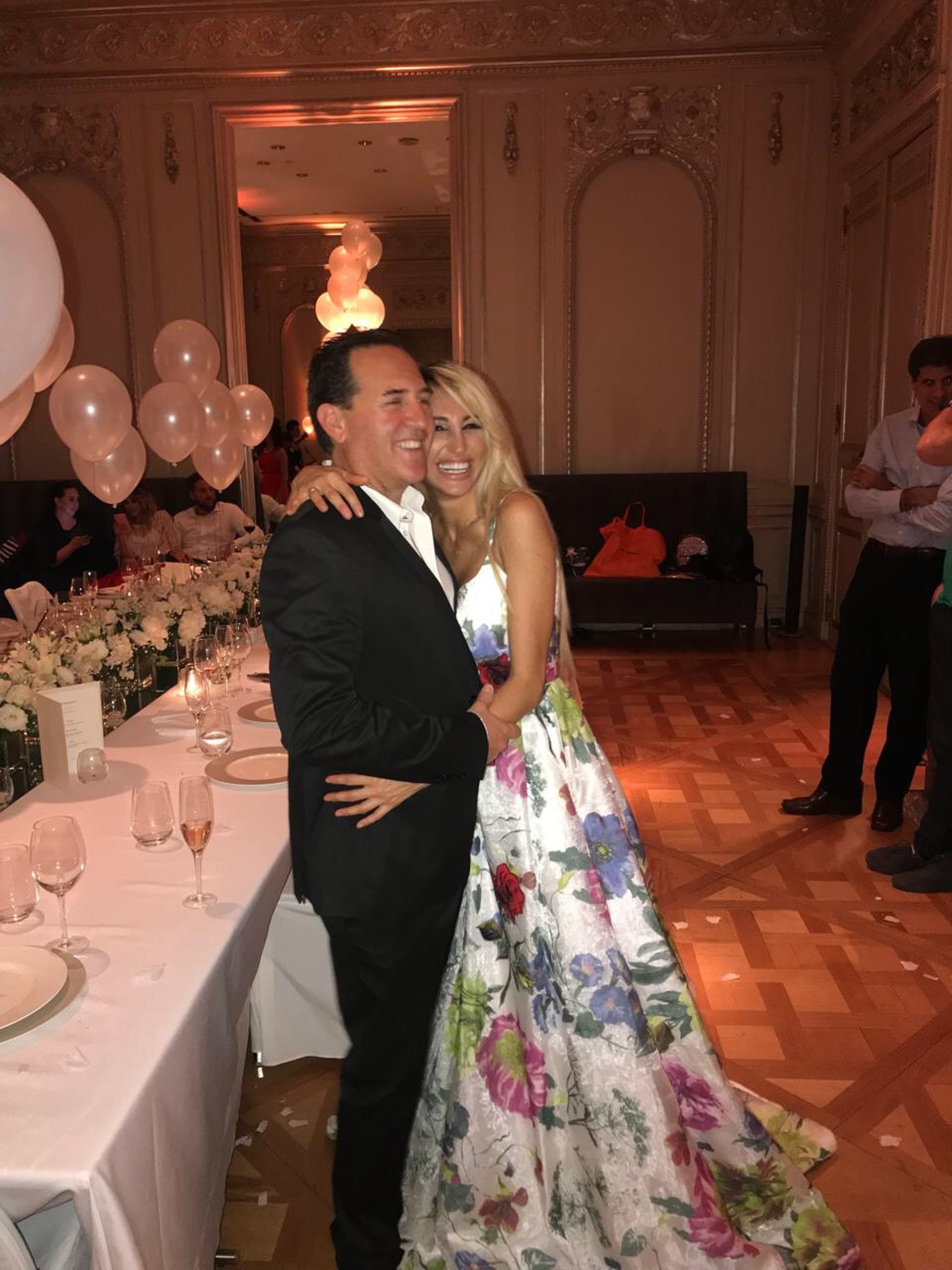 Victoria Xipolitakis y su novio Javier Naselli