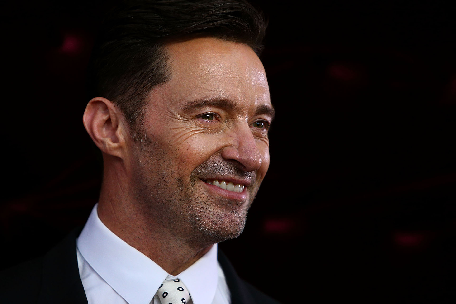Hugh Jackman a su llegada a la red carpet de la premiere de The Greatest Showman, que se llevó a cabo en The Star, en Sydney