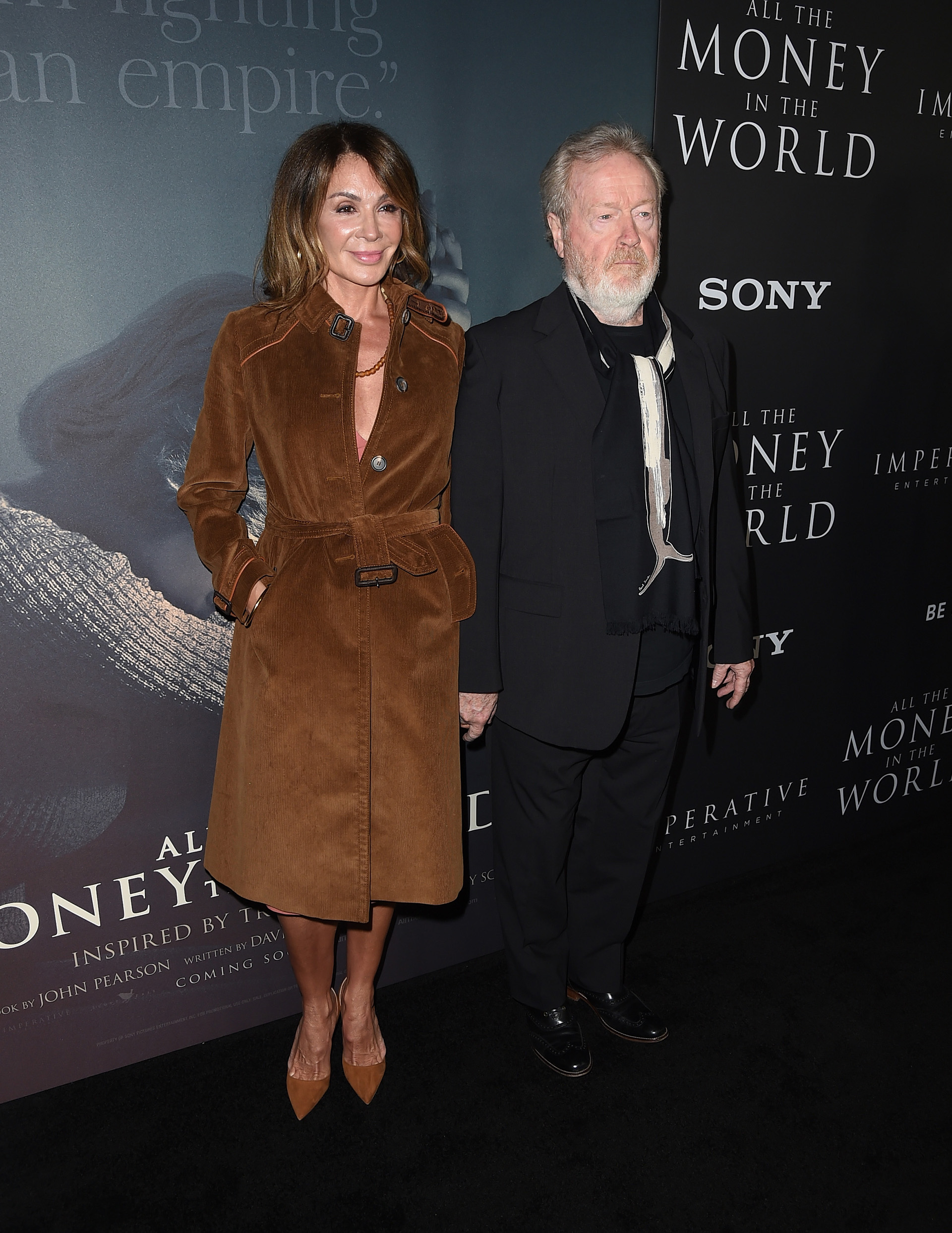 Giannina Facio y Ridley Scott