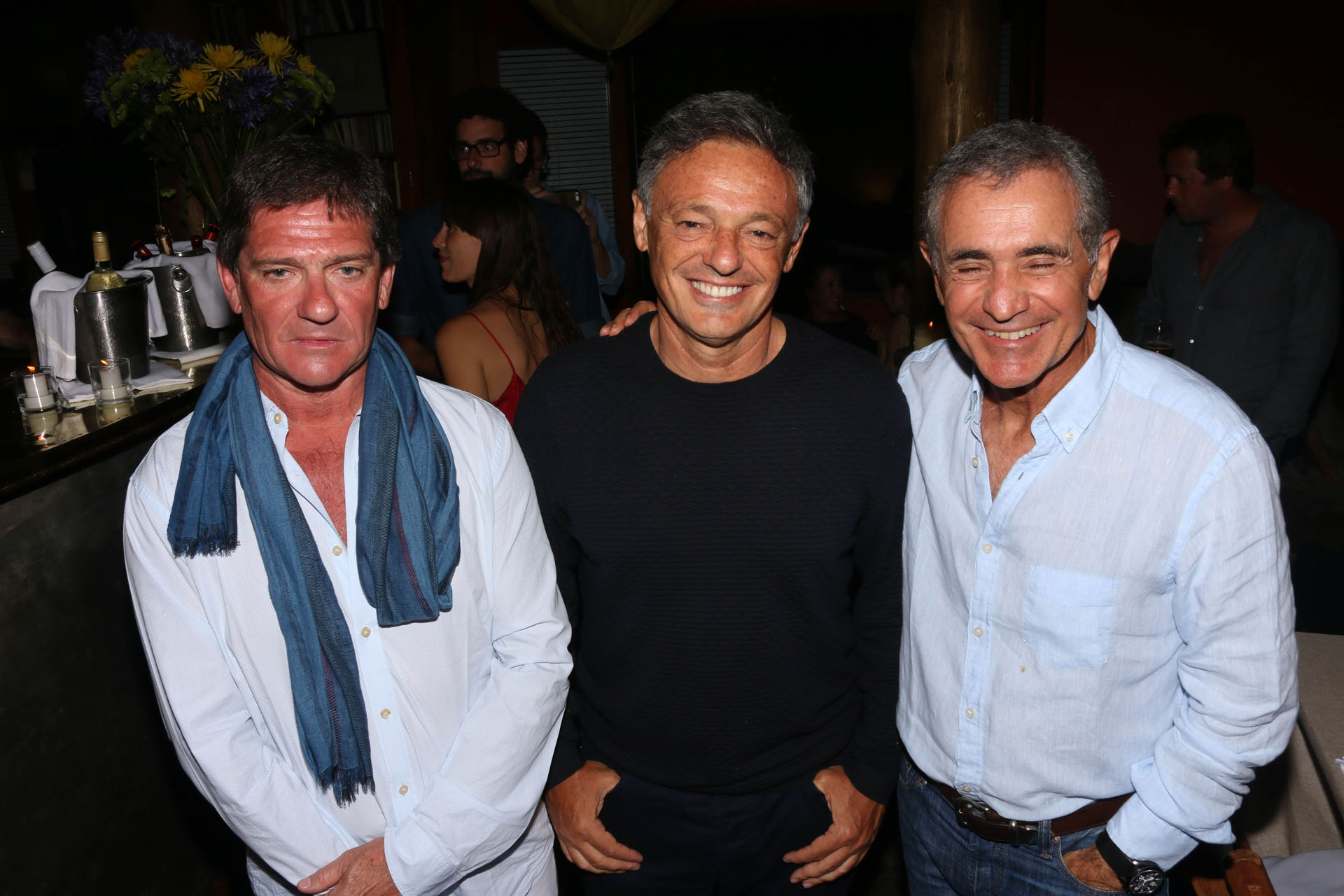 Pablo Bordeu, Pancho Cabrera y Manuel Antelo.