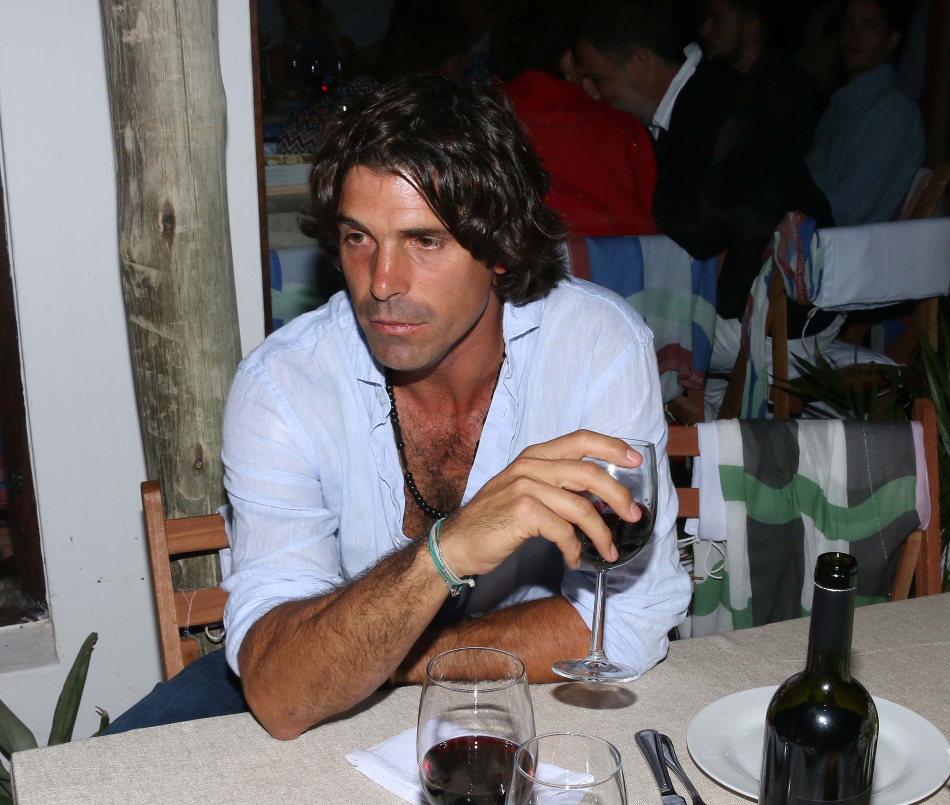 El polista y modelo Nacho Figueras.