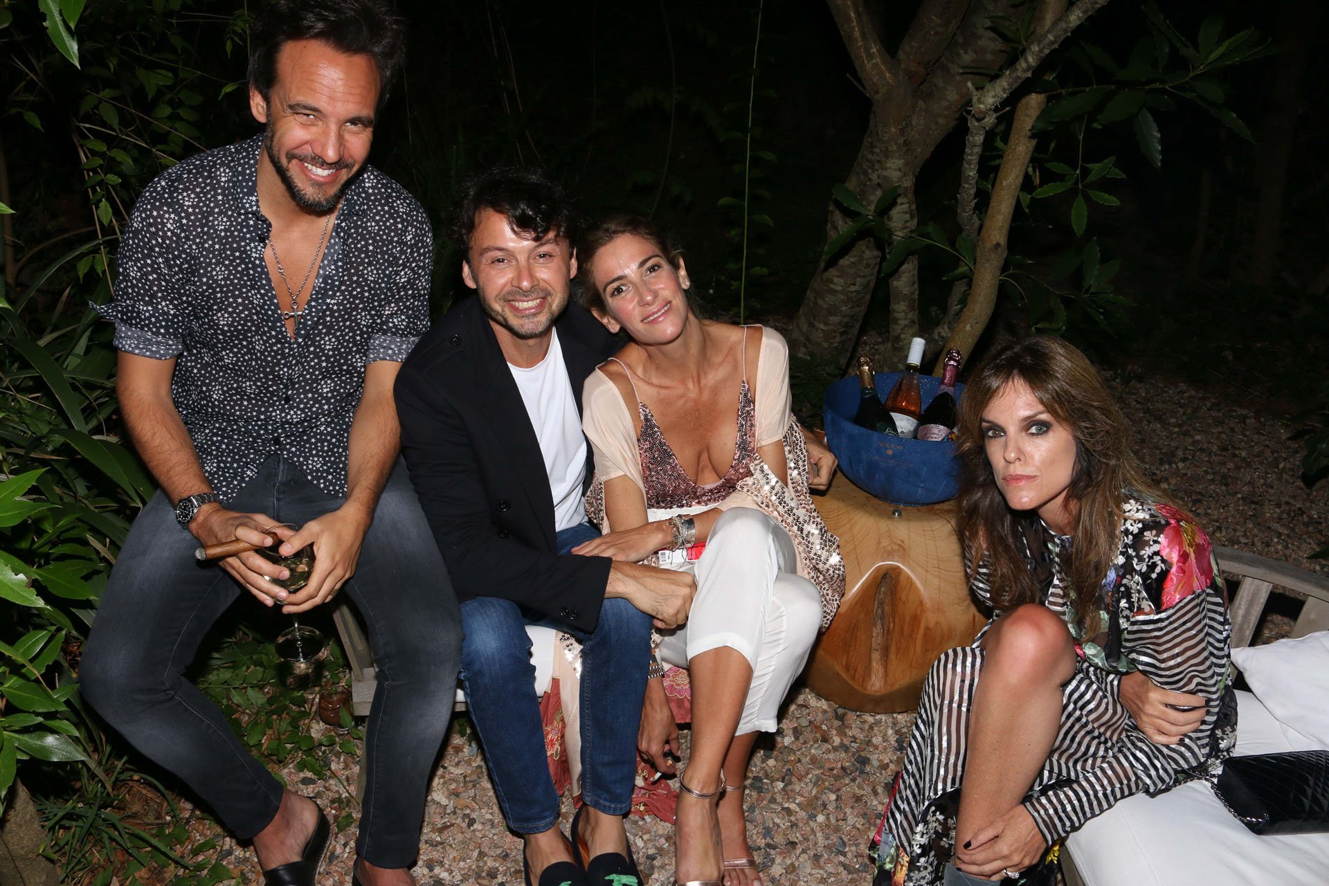 Chule Bernardo, Wally Diamante, Puli de Maria y Agustina Aguilar.