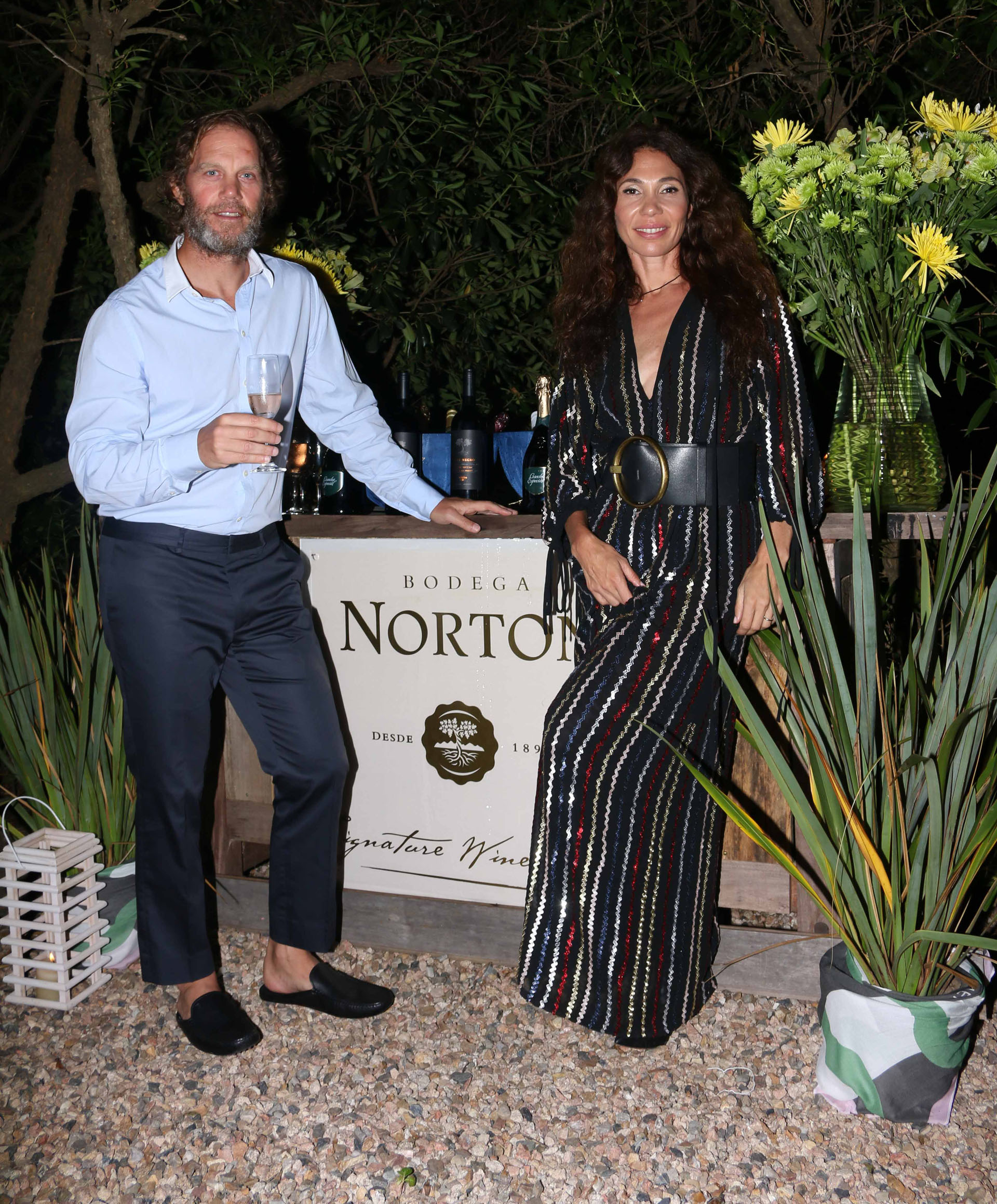 Gabriel Brener y María Cher.