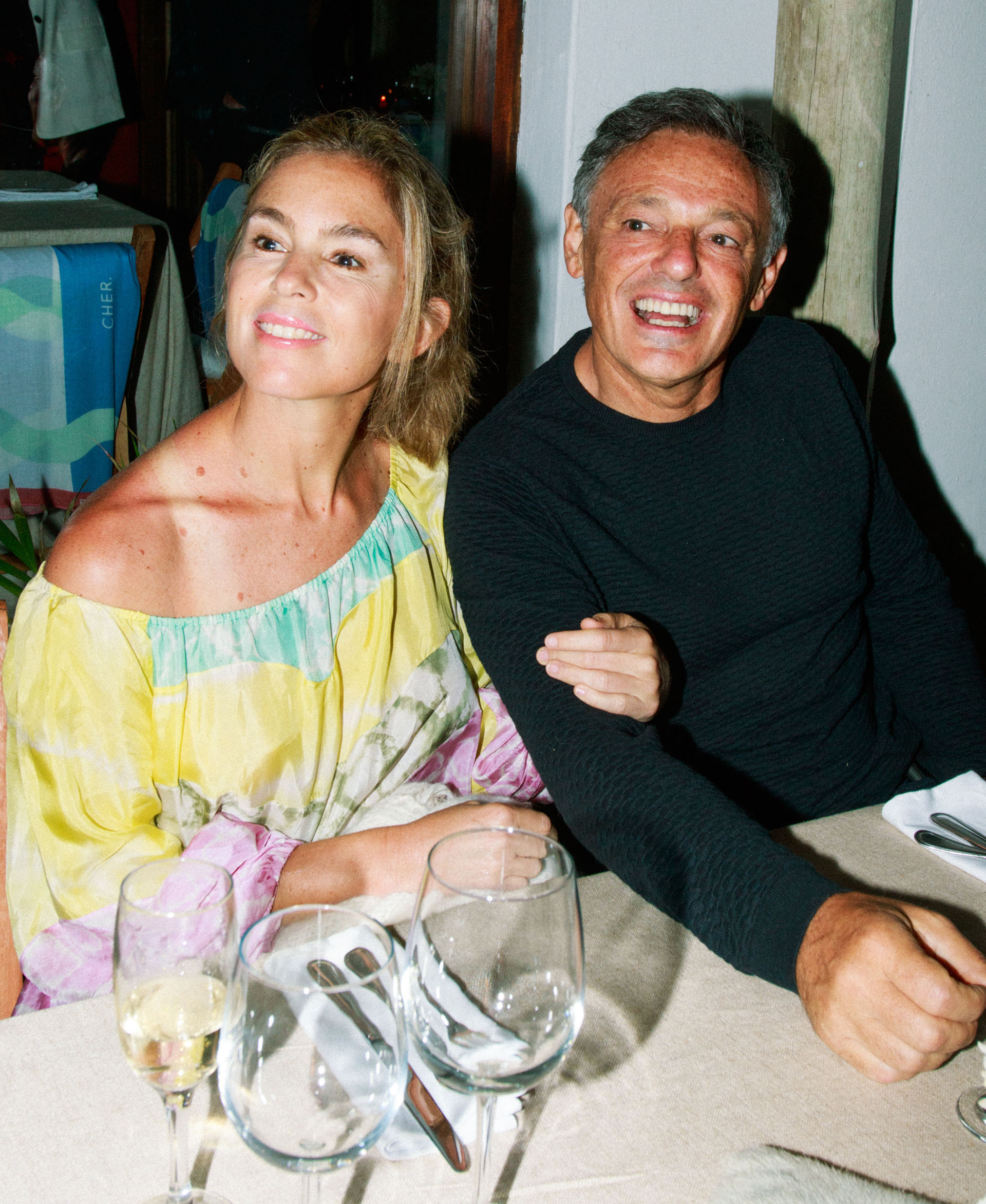 Gloria Fiorito y Pancho Cabrera.