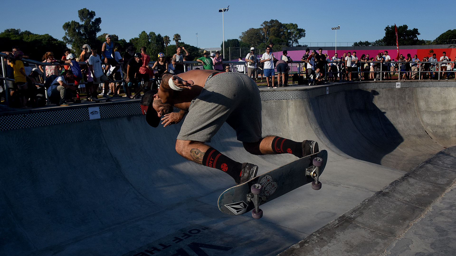 Se trata del primer superpark de Argentina para la práctica profesional del skate, tanto para entrenamiento pre-olímpico como campeonatos mundiales