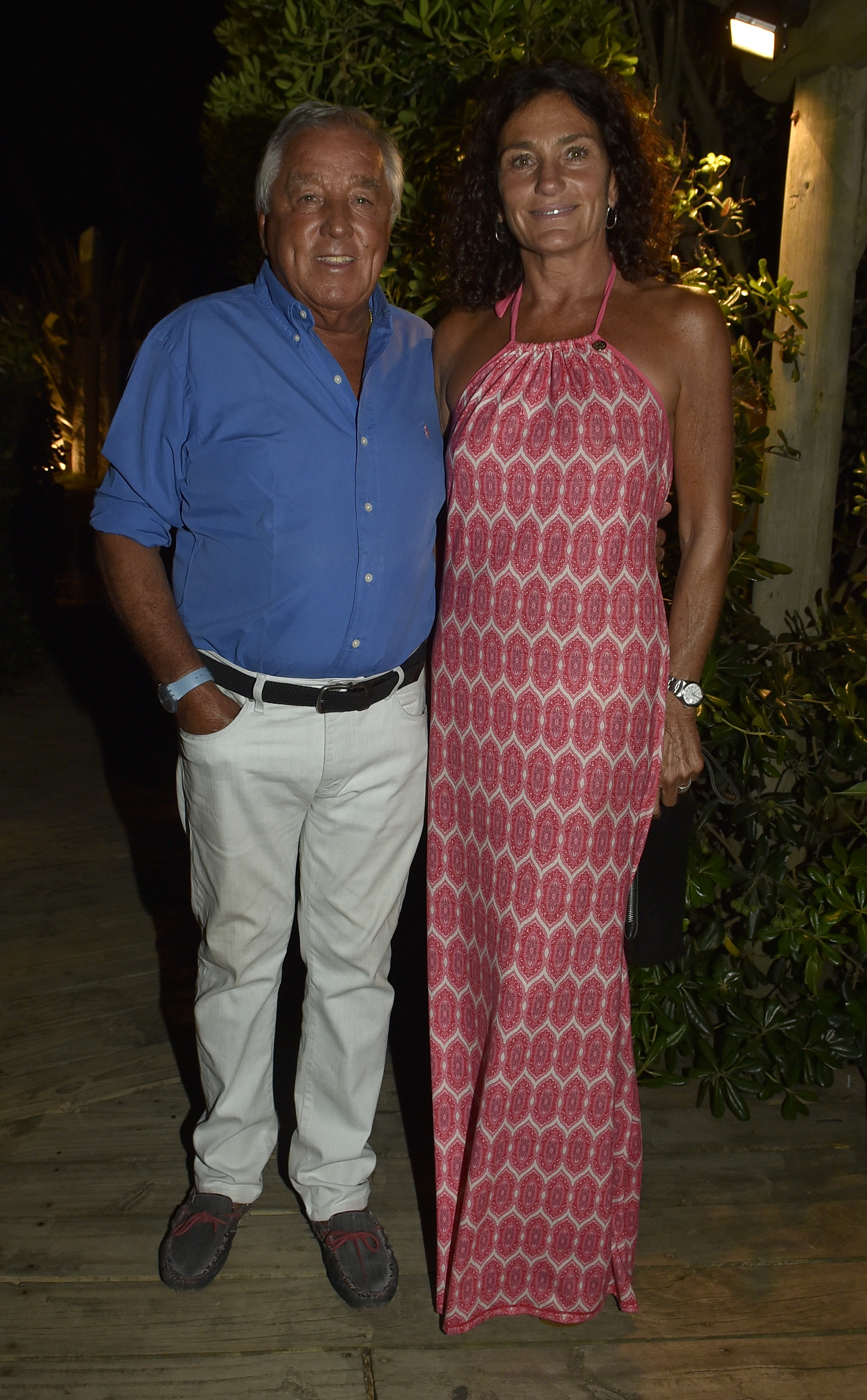 El presidente del Gruppo Modena, Julio De Marco, y Alejandra Stefani