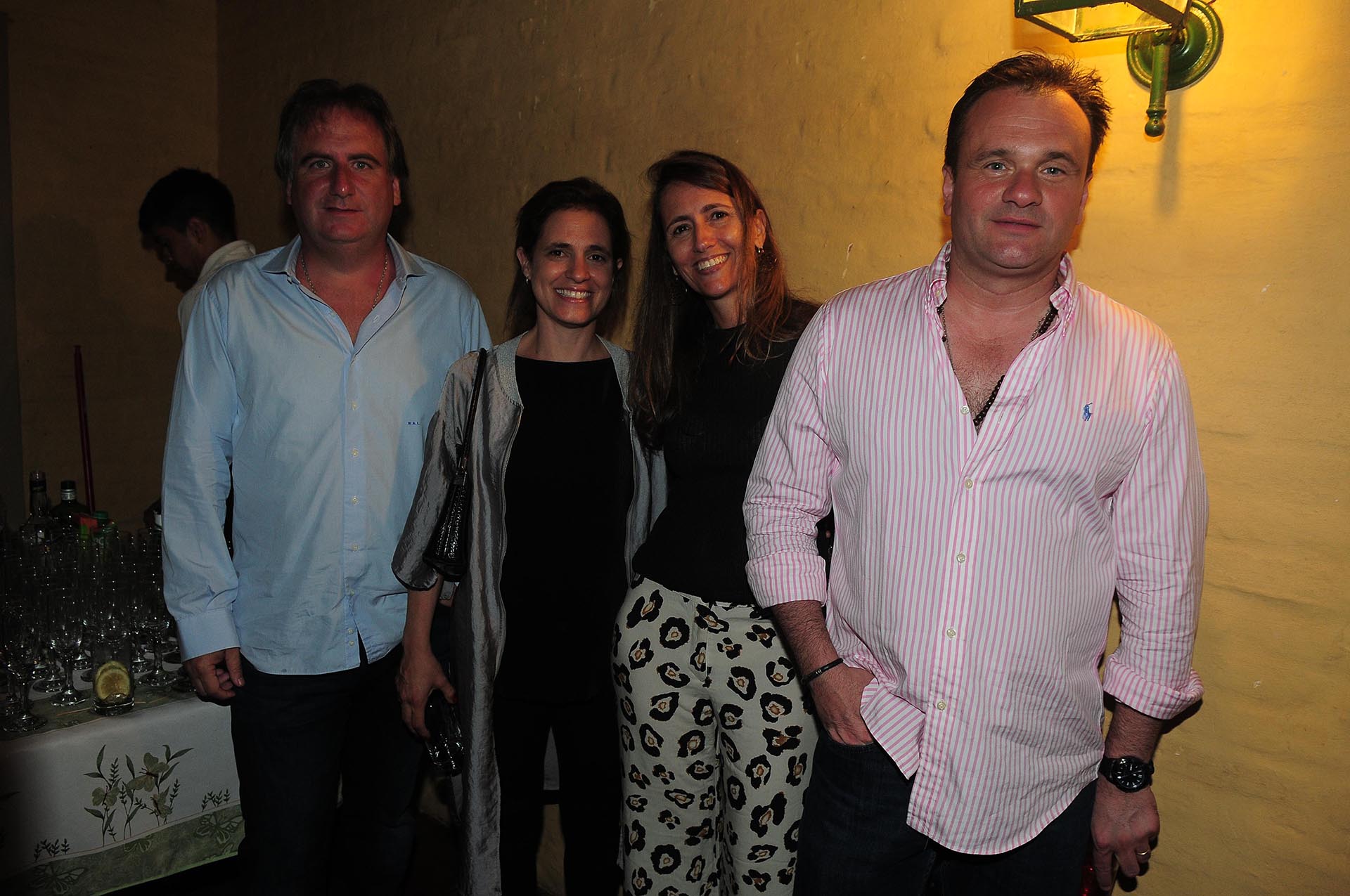 Tato Lanusse y Silvina Pueyrredon junto a Magdalena y Juan Pablo Maglier
