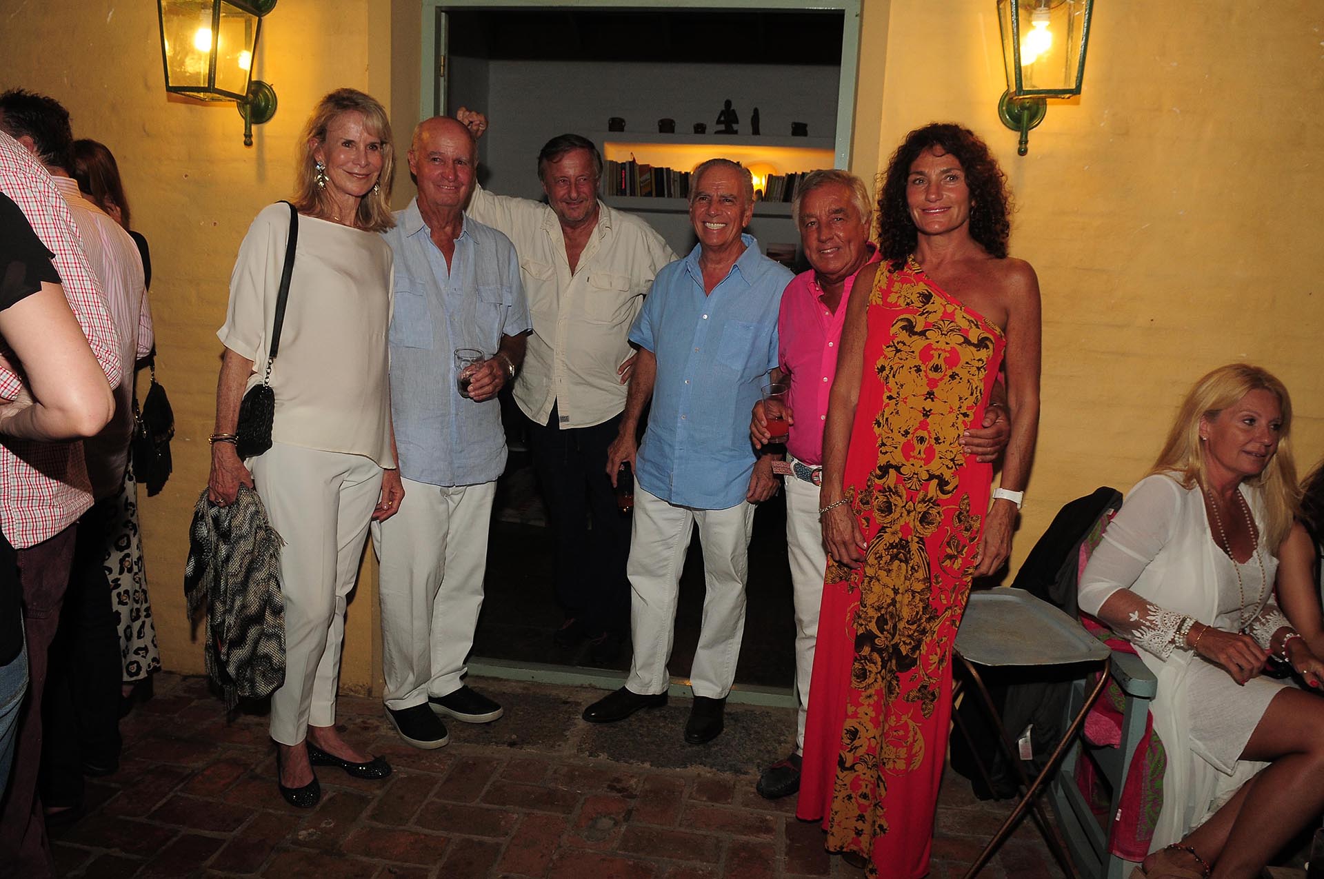 Pompi Chopitea, Carlos Fontán Balestra, Cristiano Rattazzi, Alejandro Bulgheroni, Julio De Marco y Alejandra Stefani