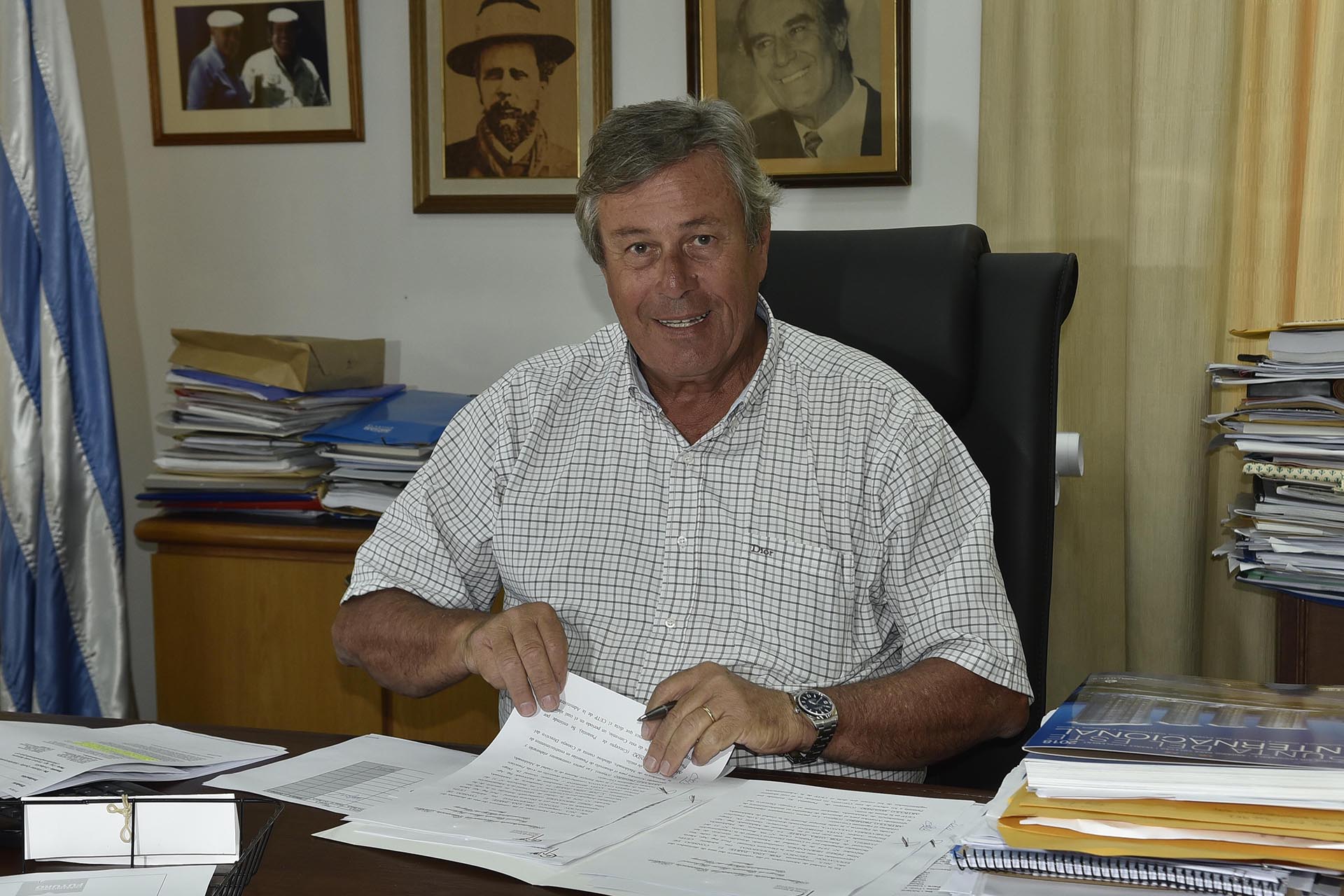 Antía tiene 69 años, es padre de 5 hijos y abuelo de 6 nietos