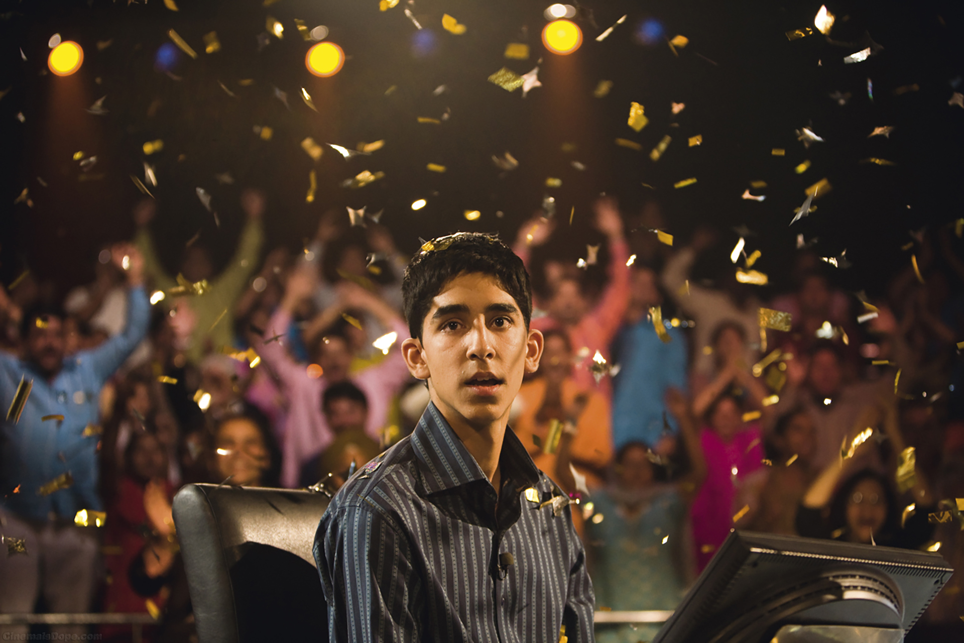 ¿Quién quiere ser millonario? (2009) – 66ª edición. Dirigida por Danny Boyle. Ganó 4 Globos de Oro: mejor película dramática, mejor director, mejor guión y mejor banda sonora