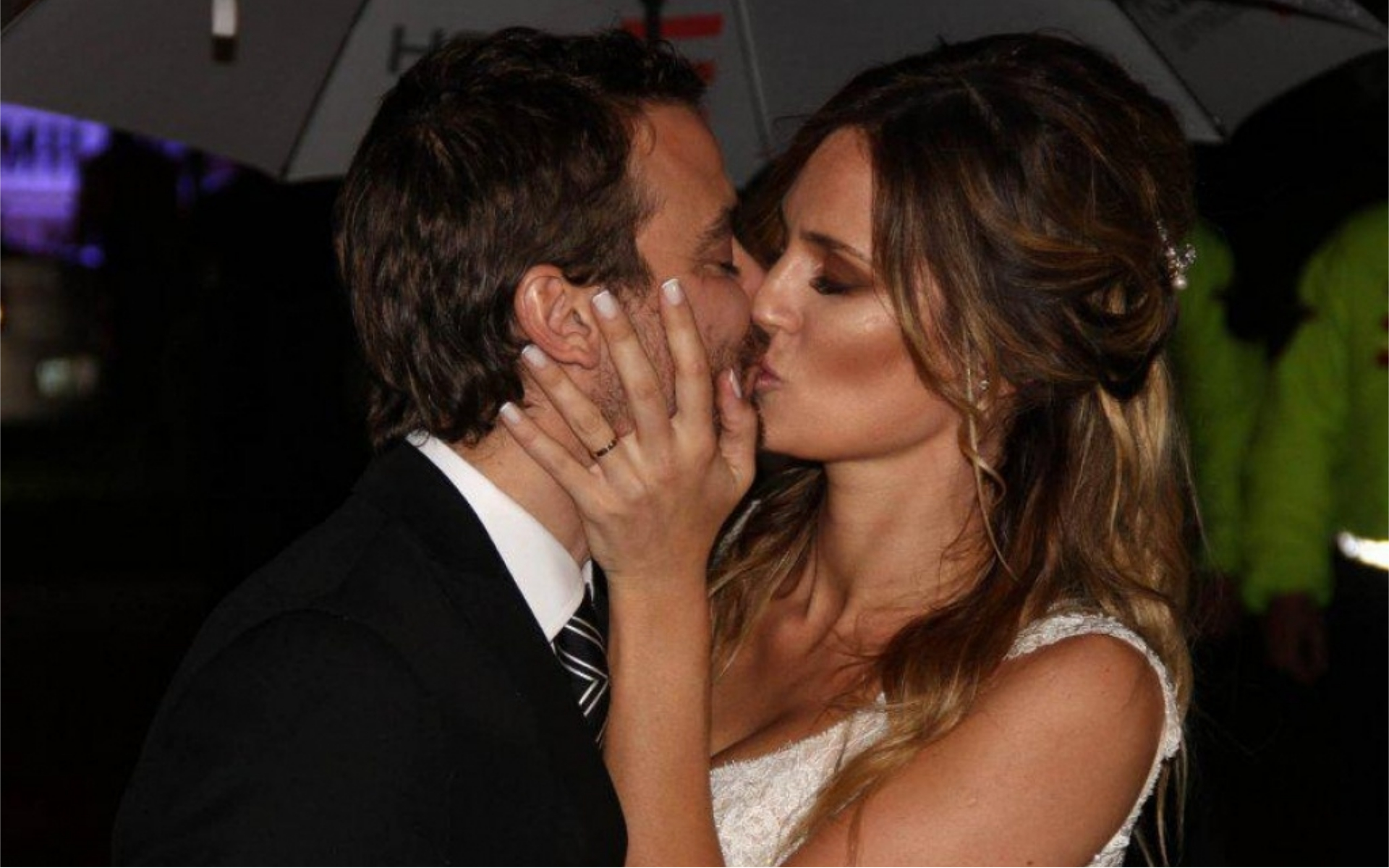 La pareja se casó el 8 de septiembre de 2014 y celebró con una gran fiesta en el Tigre