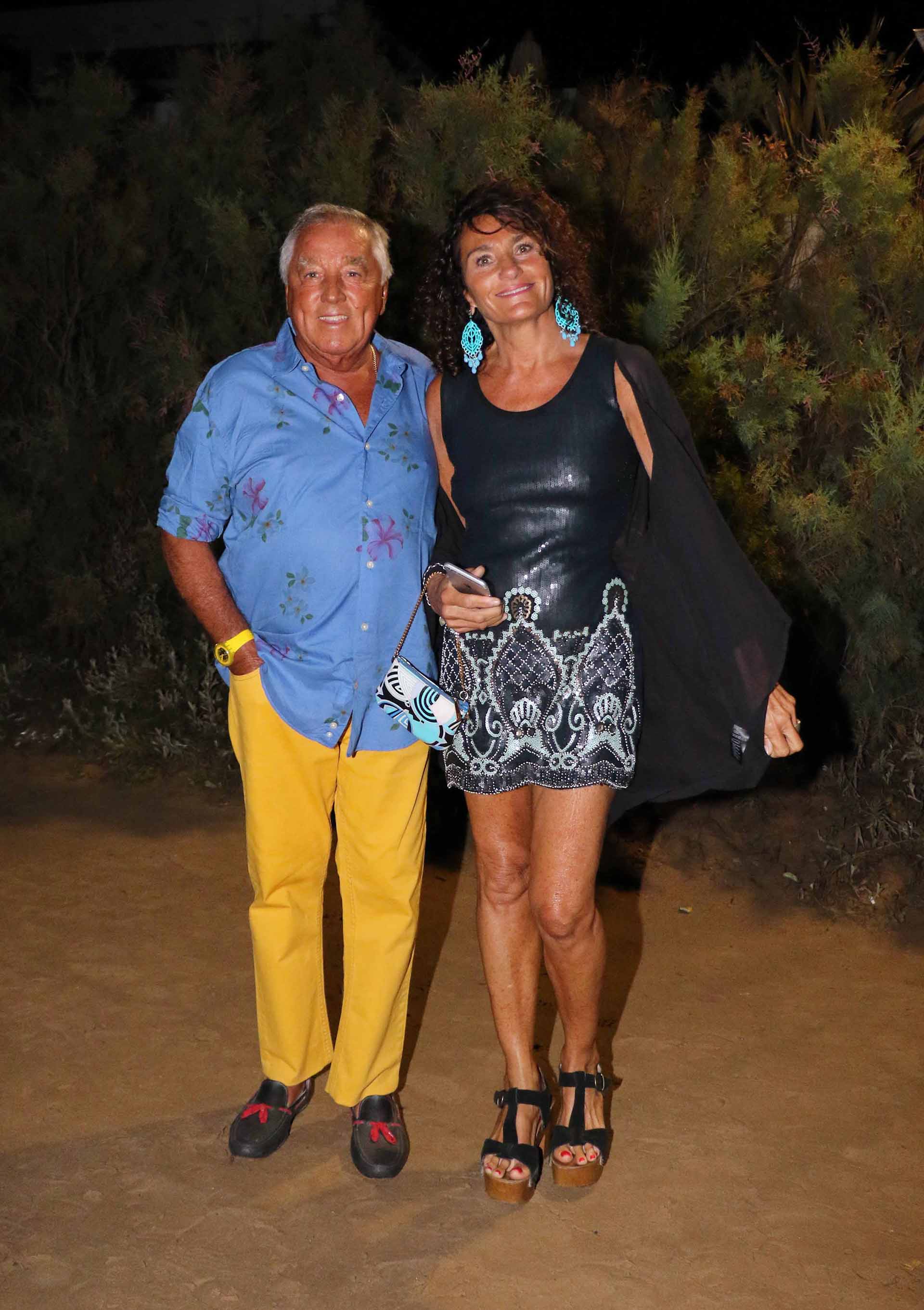 Julio De Marco, presidente del Gruppo Modena, y su mujer Alejandra Stefani