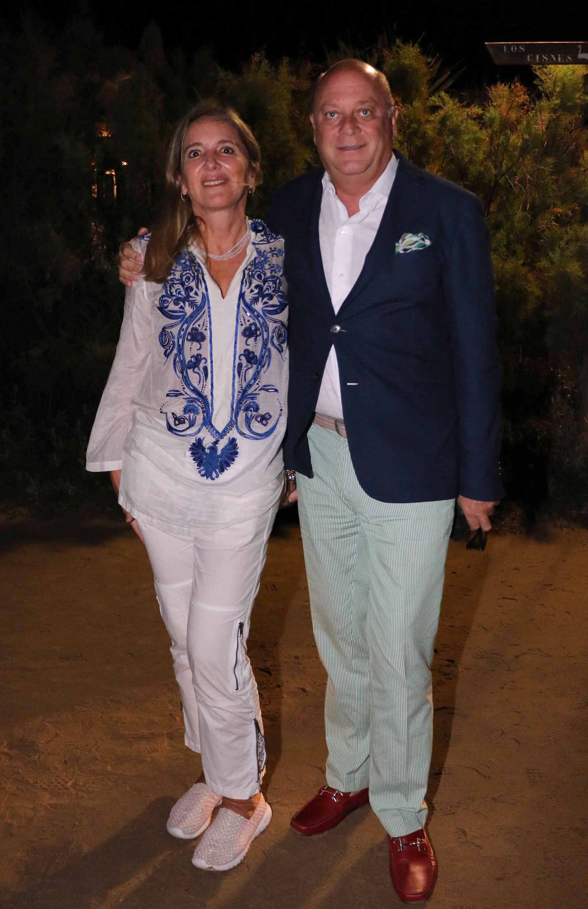 Verónica Zoani de Nutting y Martín Cabrales